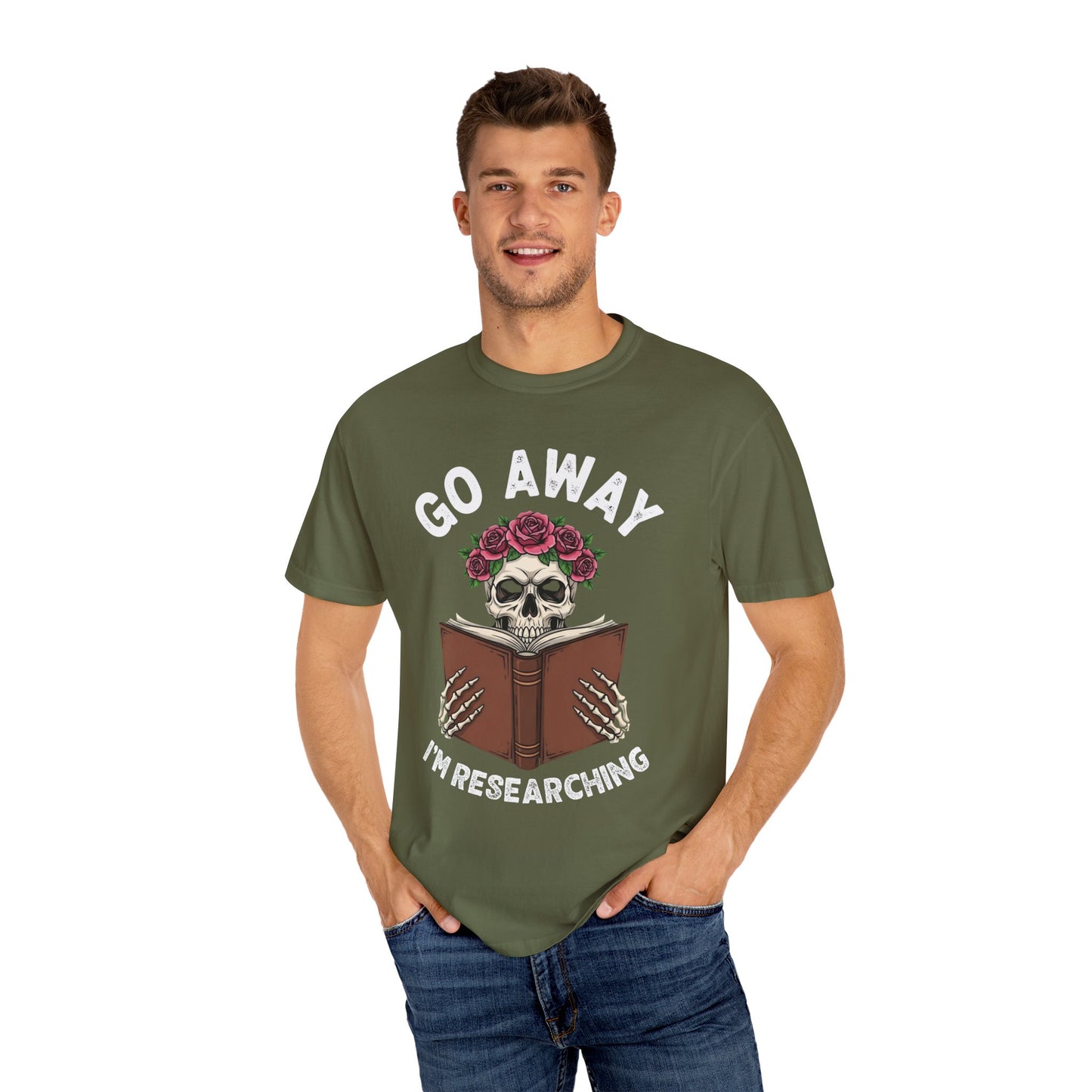 Go Away, I'm Researching Genealogy T-Shirt