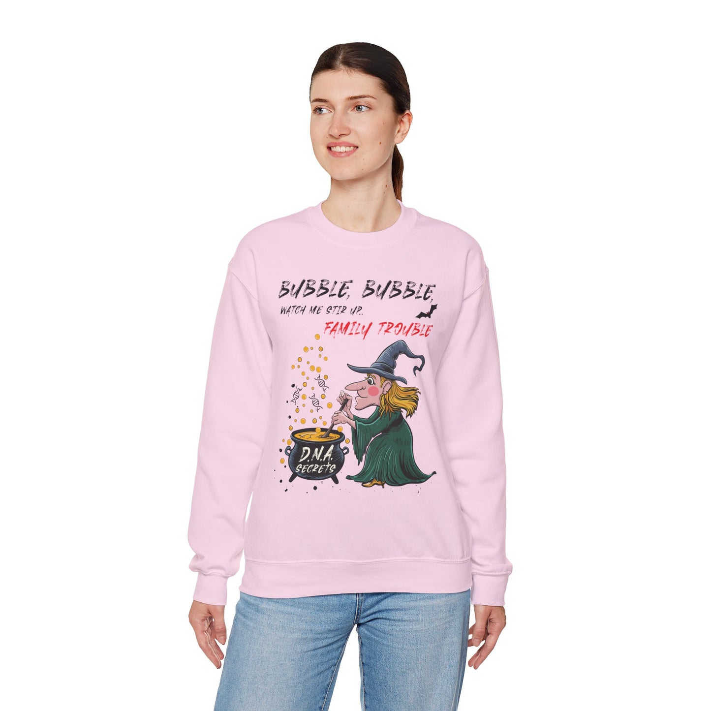 Cozy Witchy Genealogy Sweatshirt