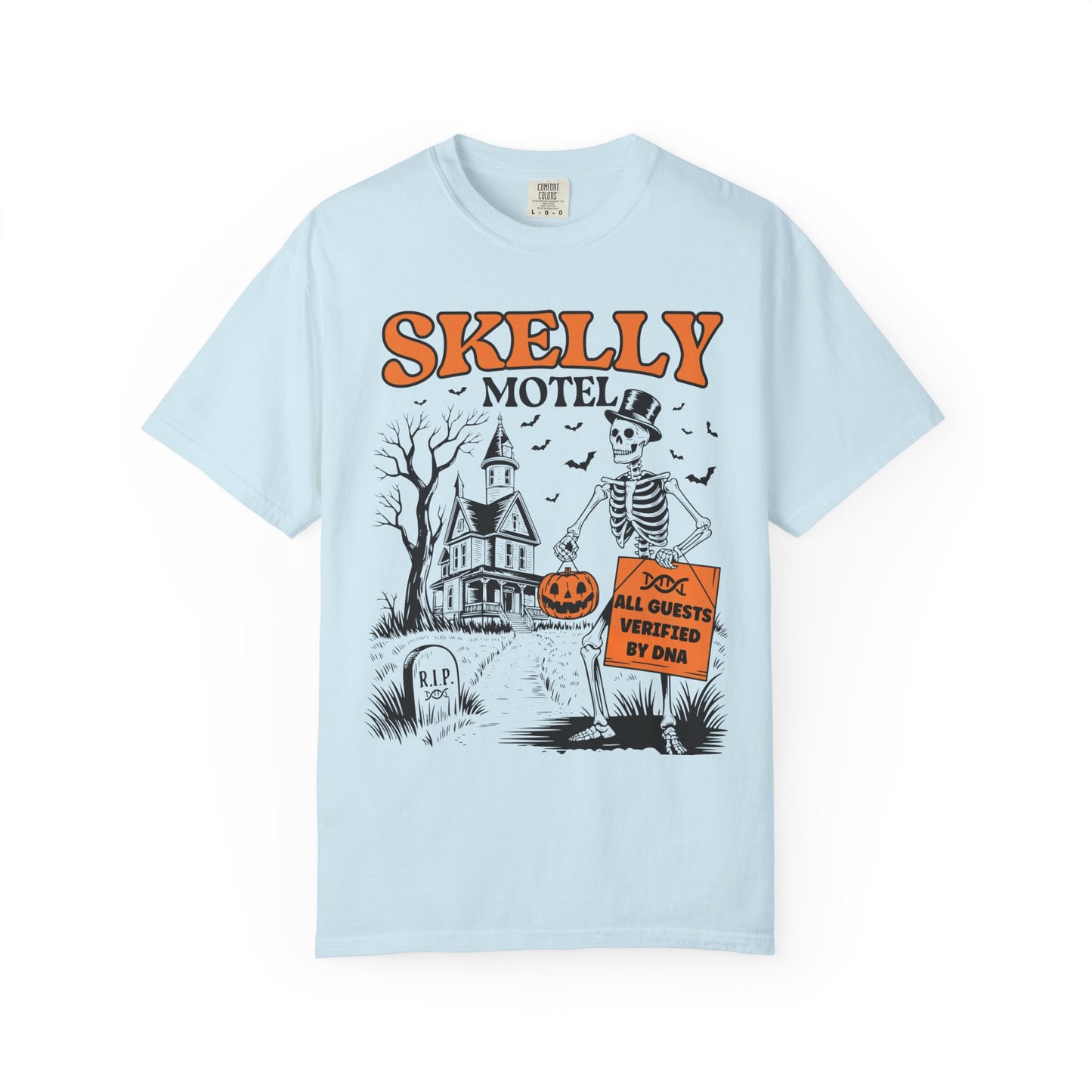 Funny Skeleton Motel DNA T-Shirt