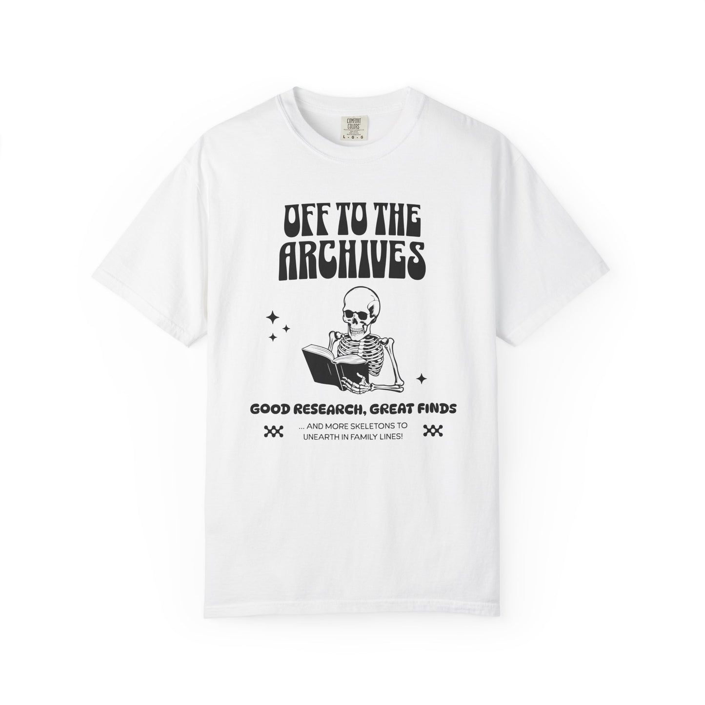 Funny Skeleton Shirt Gift for Family Historian