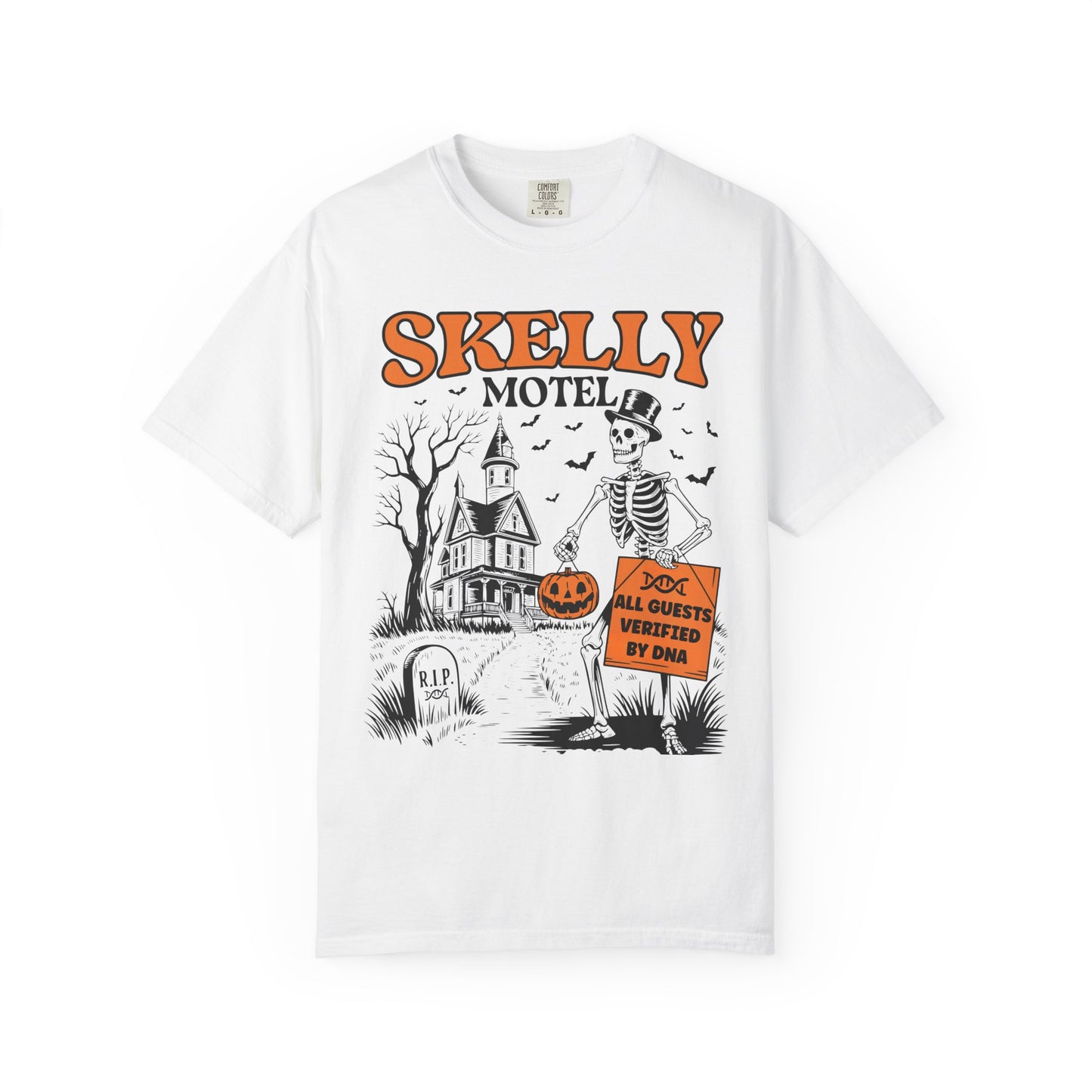 Funny Skeleton Motel DNA T-Shirt