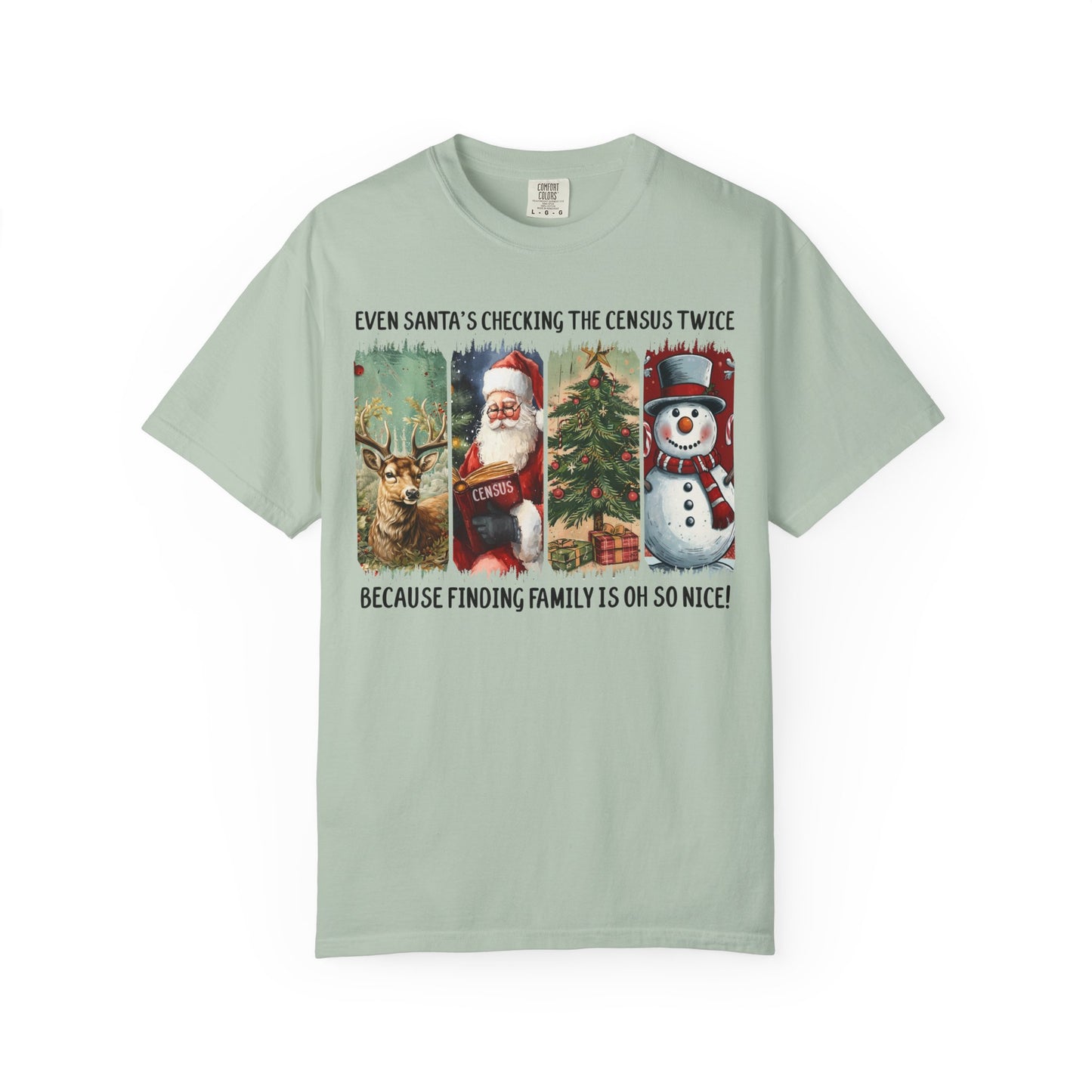 Santas Checking the Census Twice Shirt