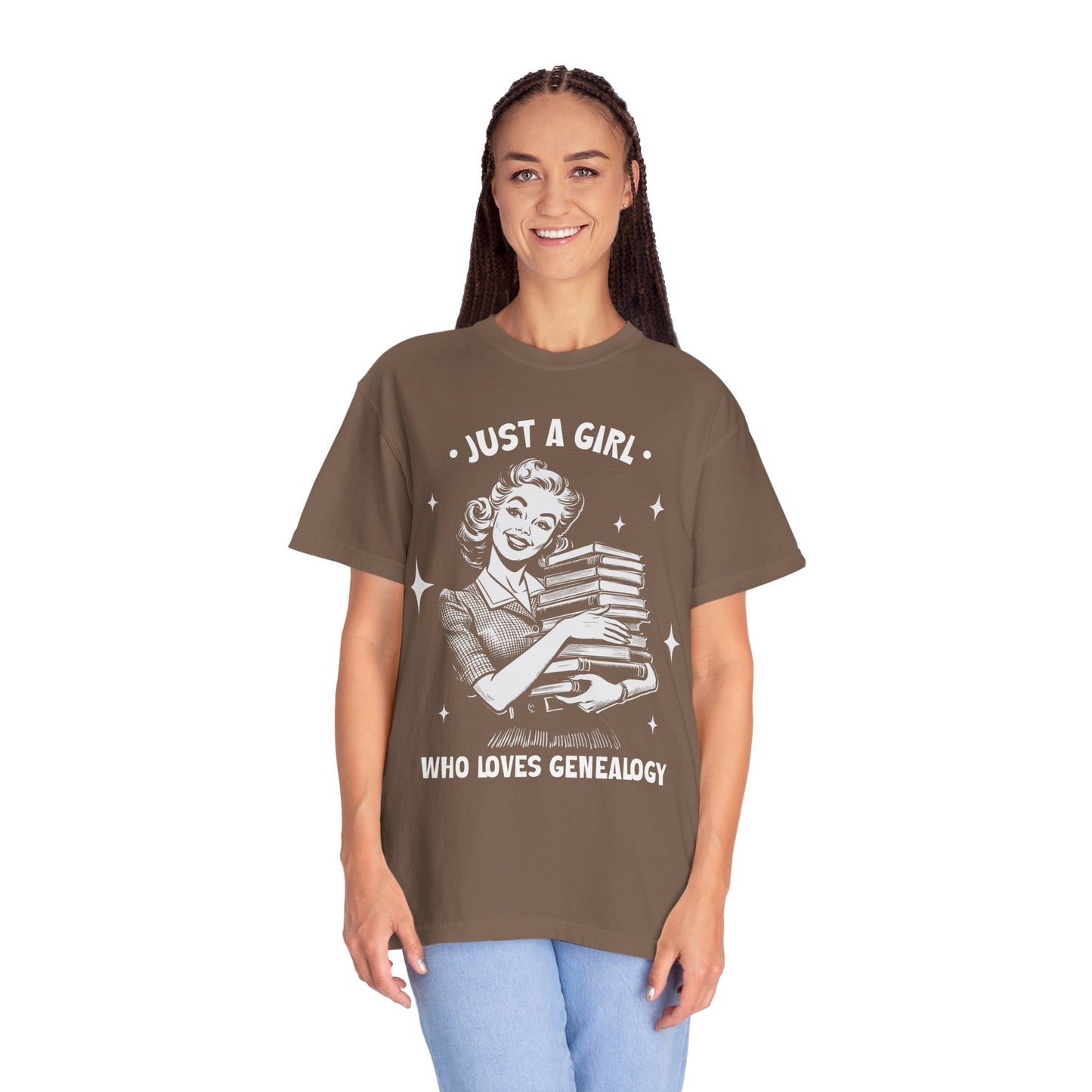 Just a Girl Who Loves Genealogy Shirt