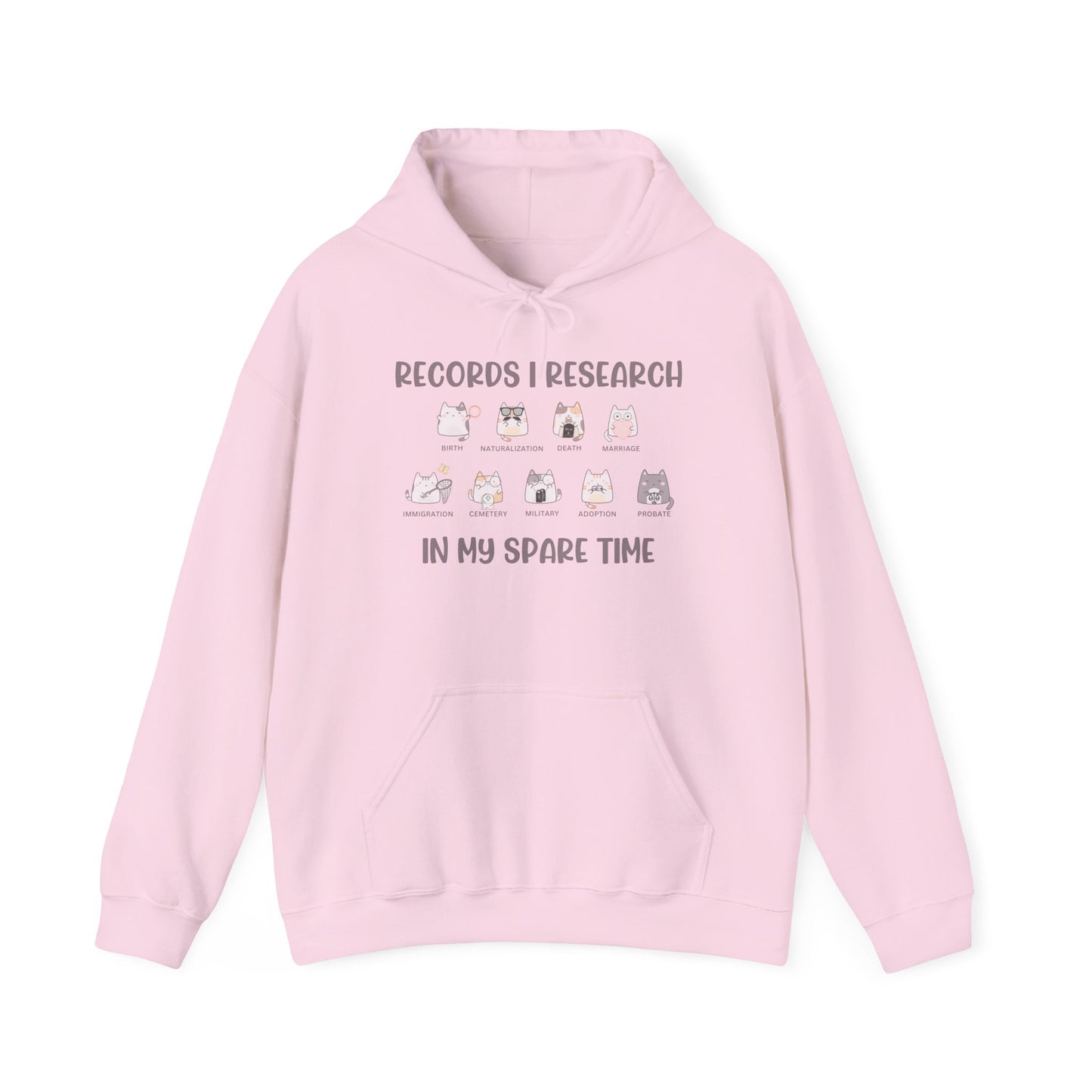 Records I Reseach in my Spare Time Hoodie