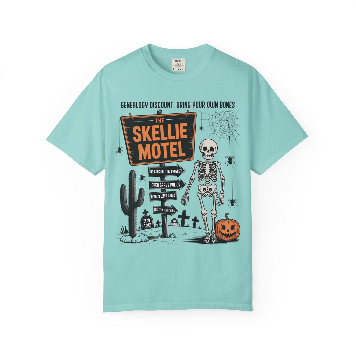Skellie Motel Halloween Shirt