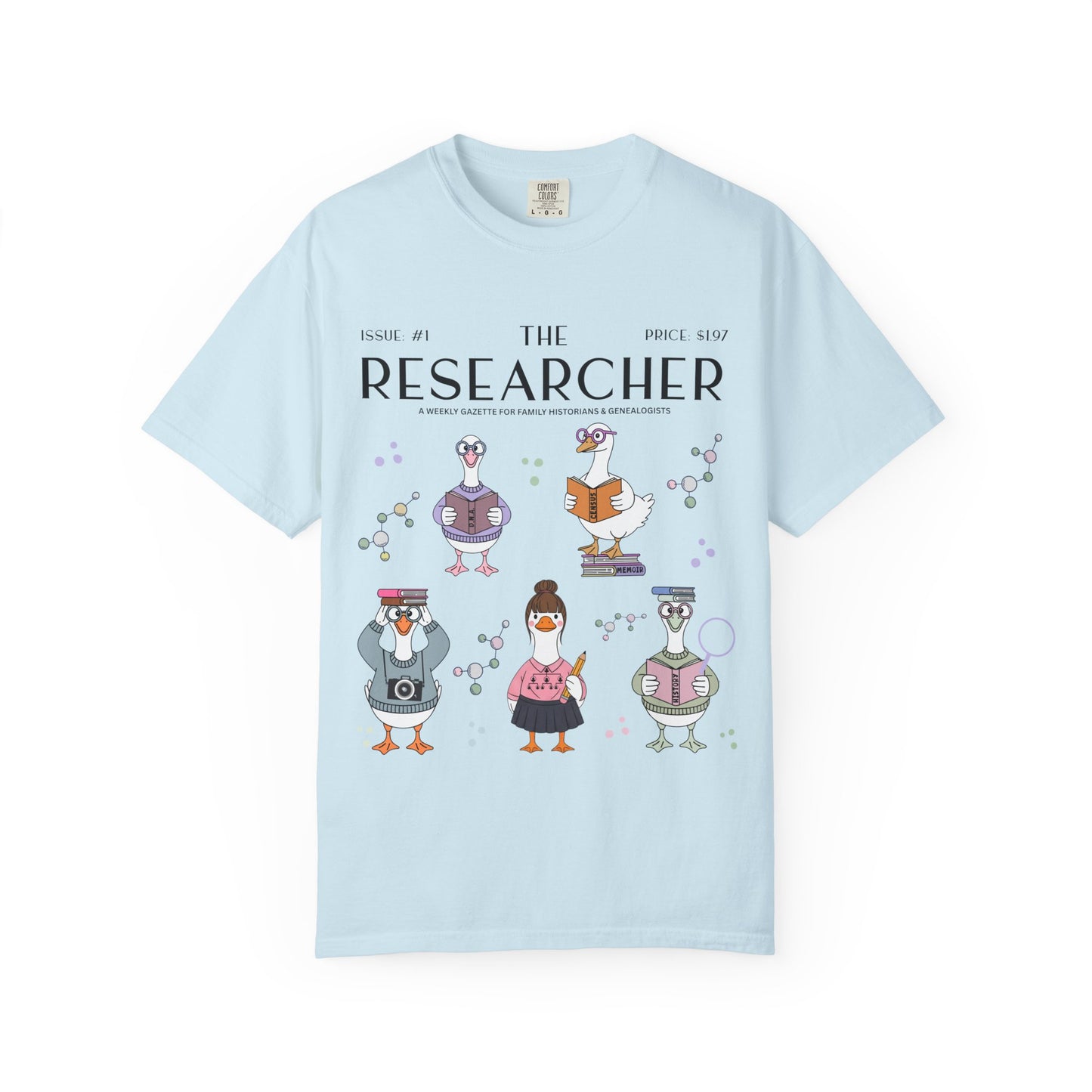 The DNA Researcher Goose Genealogy Shirt