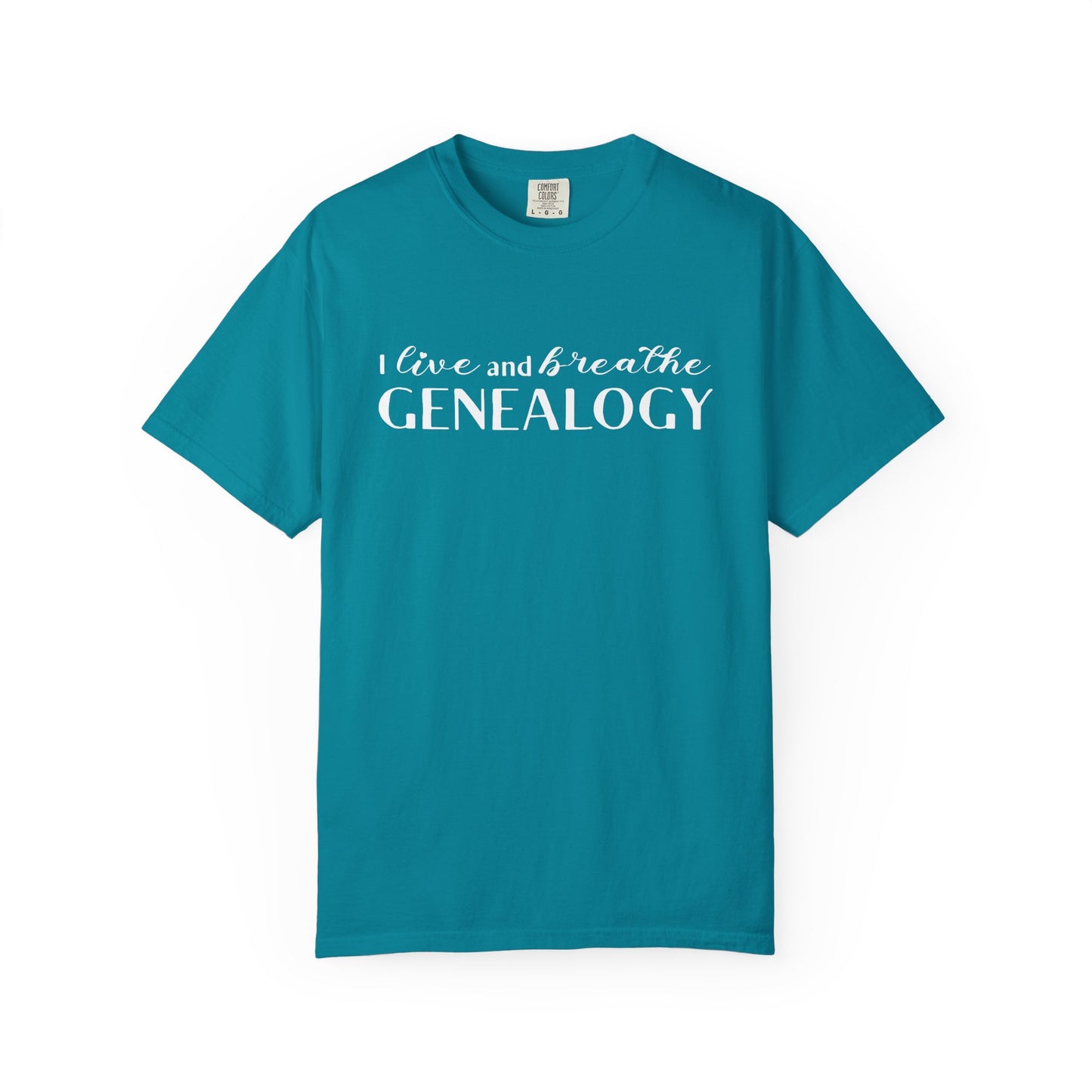 I Live and Breathe Genealogy Shirt