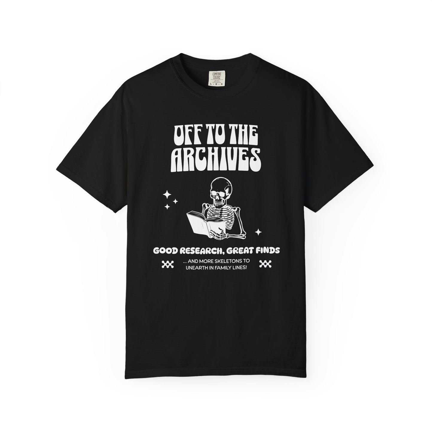 Funny Skeleton Shirt Gift for Family Historian