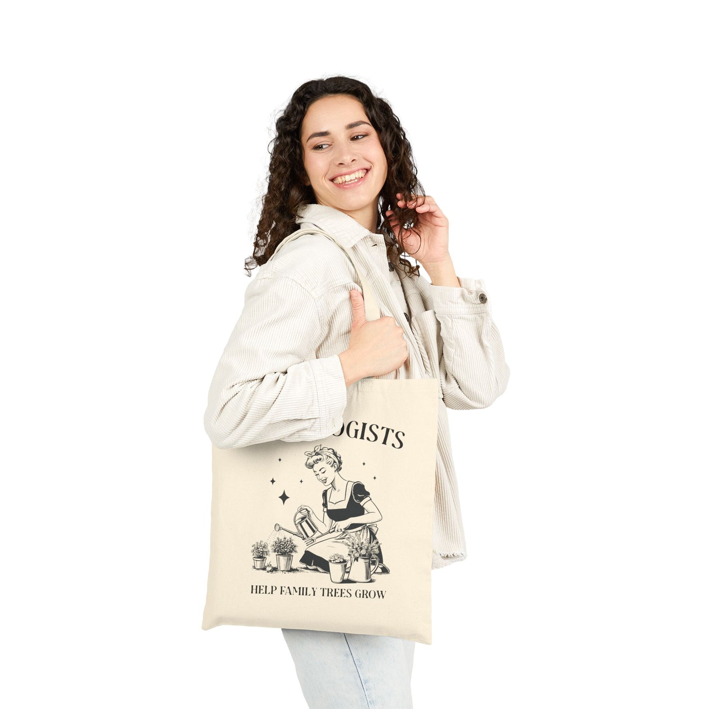 Genealogists Help Family Trees Grow Tote Bag