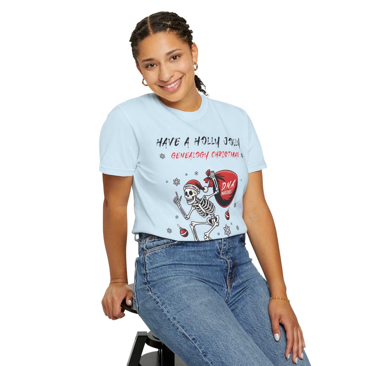 Have a Holly Jolly Genealogy Christmas T-Shirt