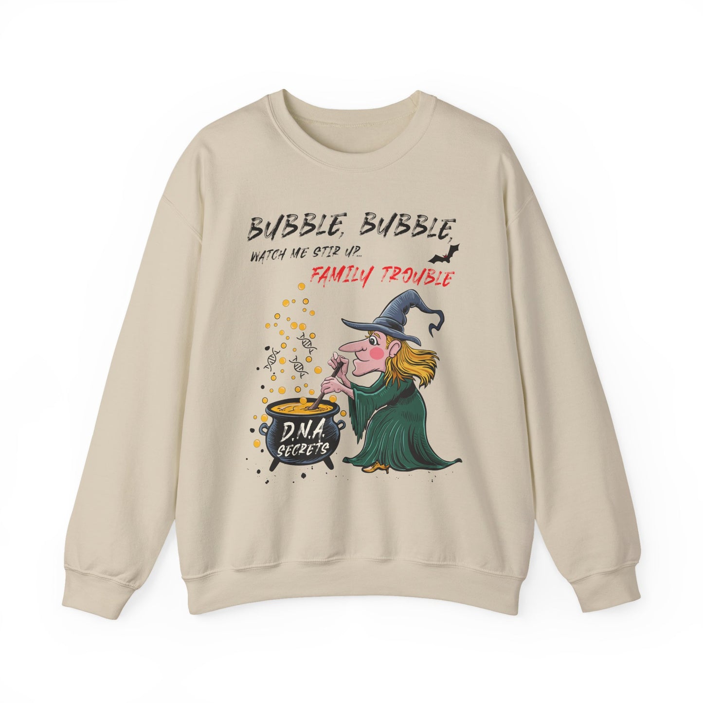 Cozy Witchy Genealogy Sweatshirt