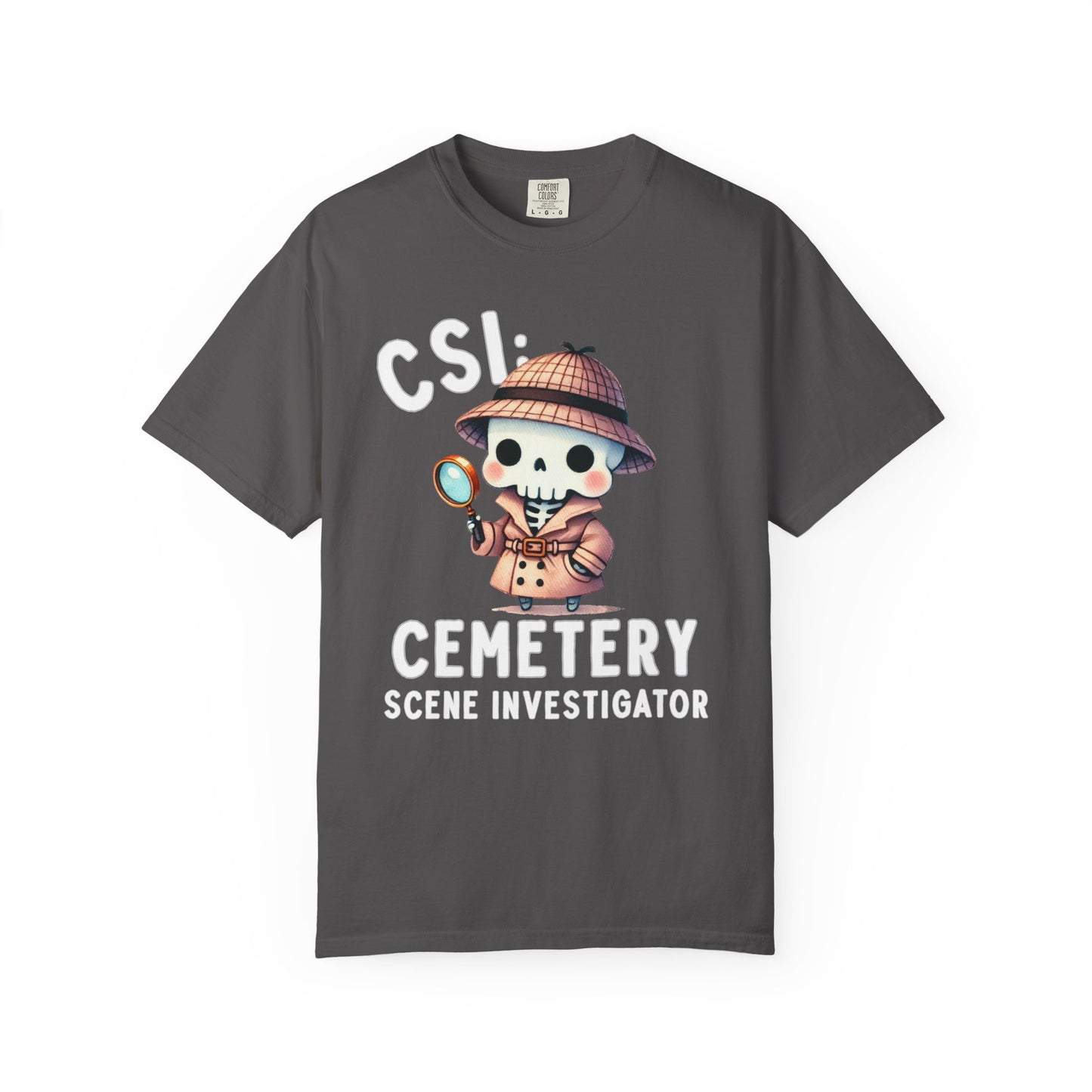 CSI: Cemetery Scene Investigator Halloween Shirt