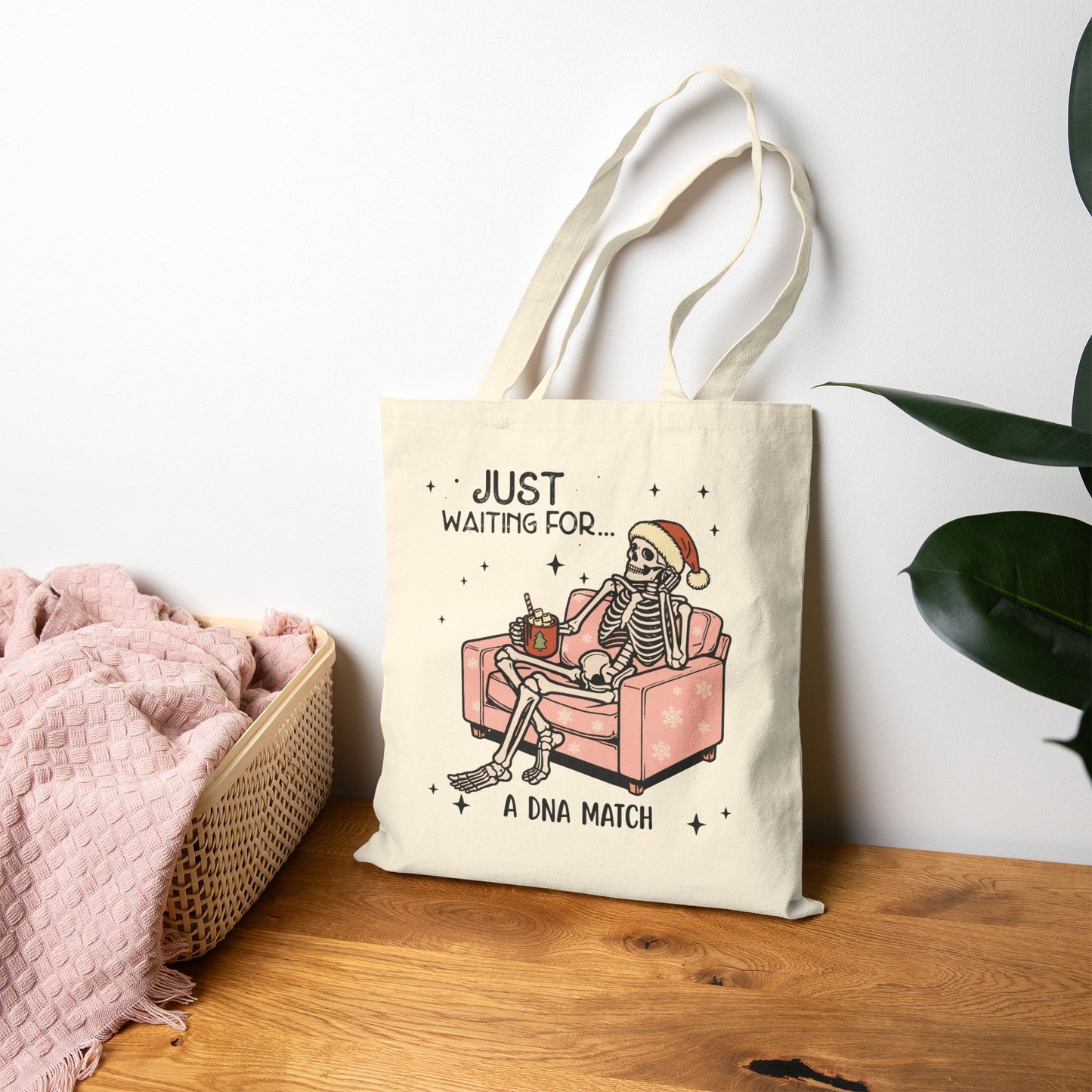 Genealogy Christmas Tote Bag