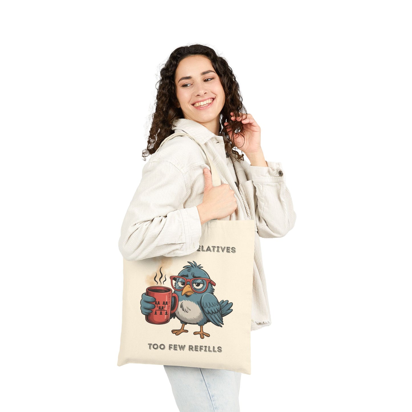 Funny Too Many Relatives Tote Bag