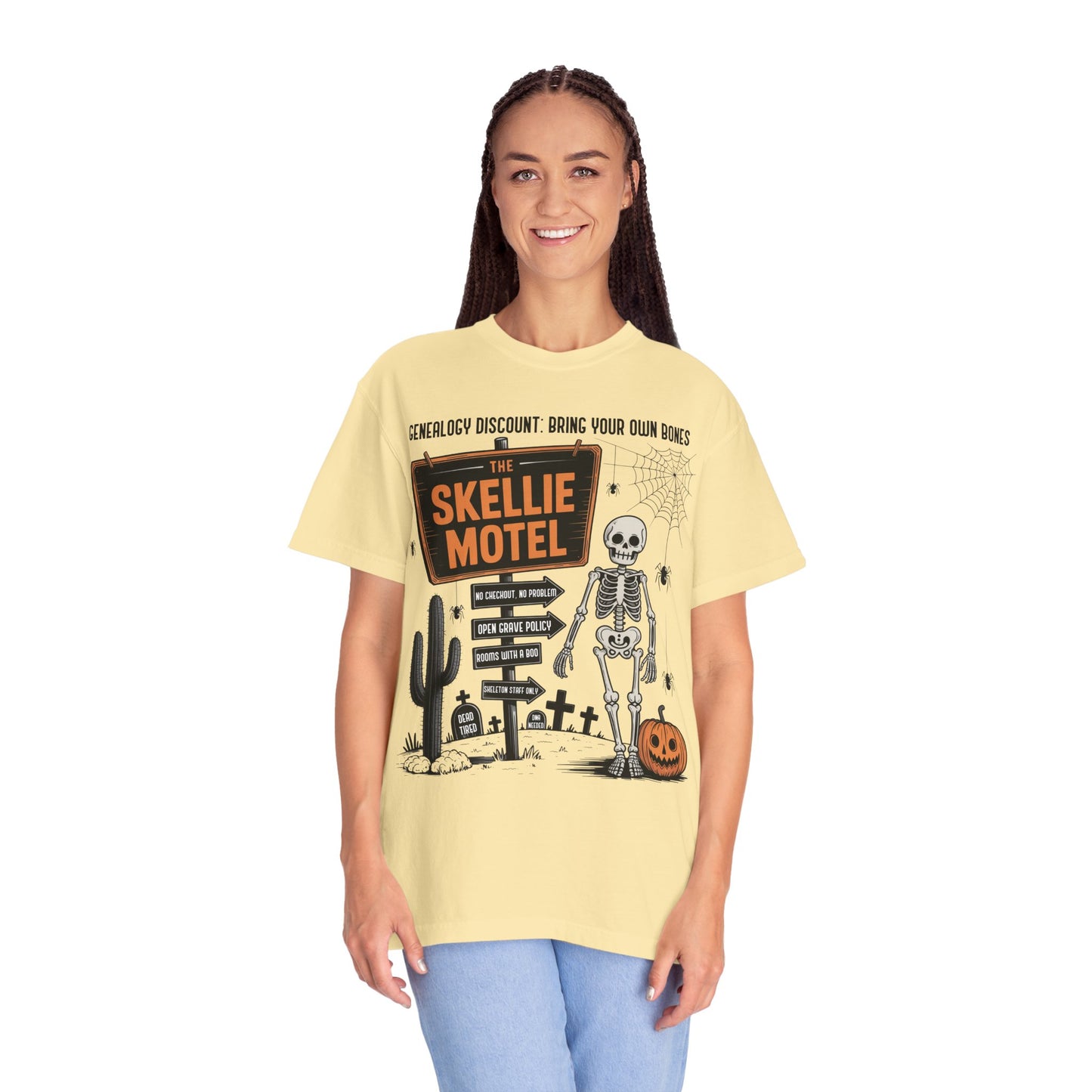 Skellie Motel Halloween Shirt