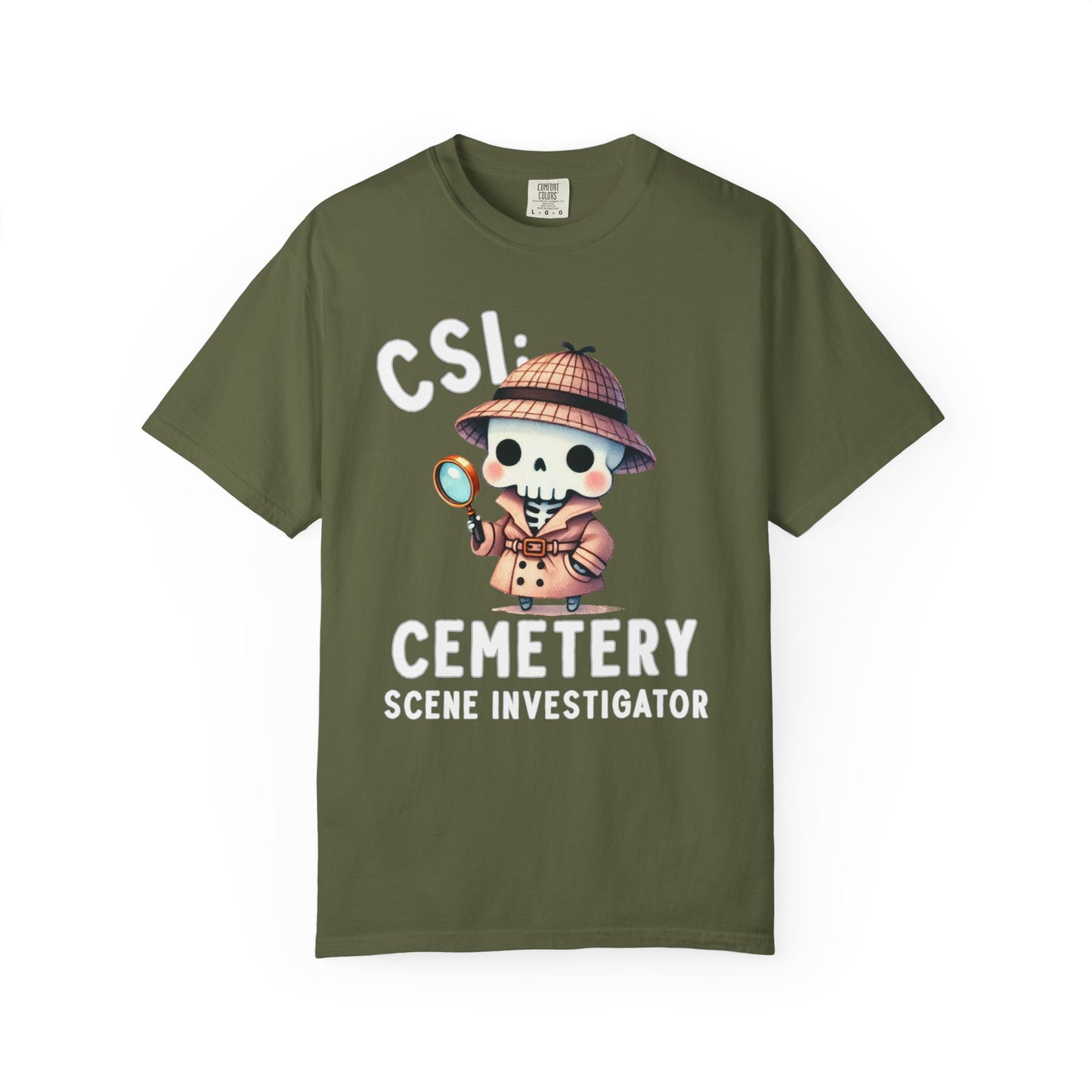 CSI: Cemetery Scene Investigator Halloween Shirt