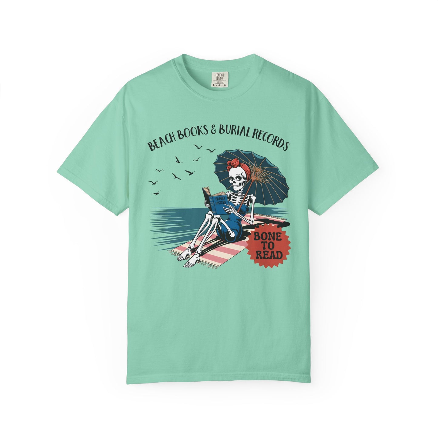 Beach Books & Burial Records T-Shirt