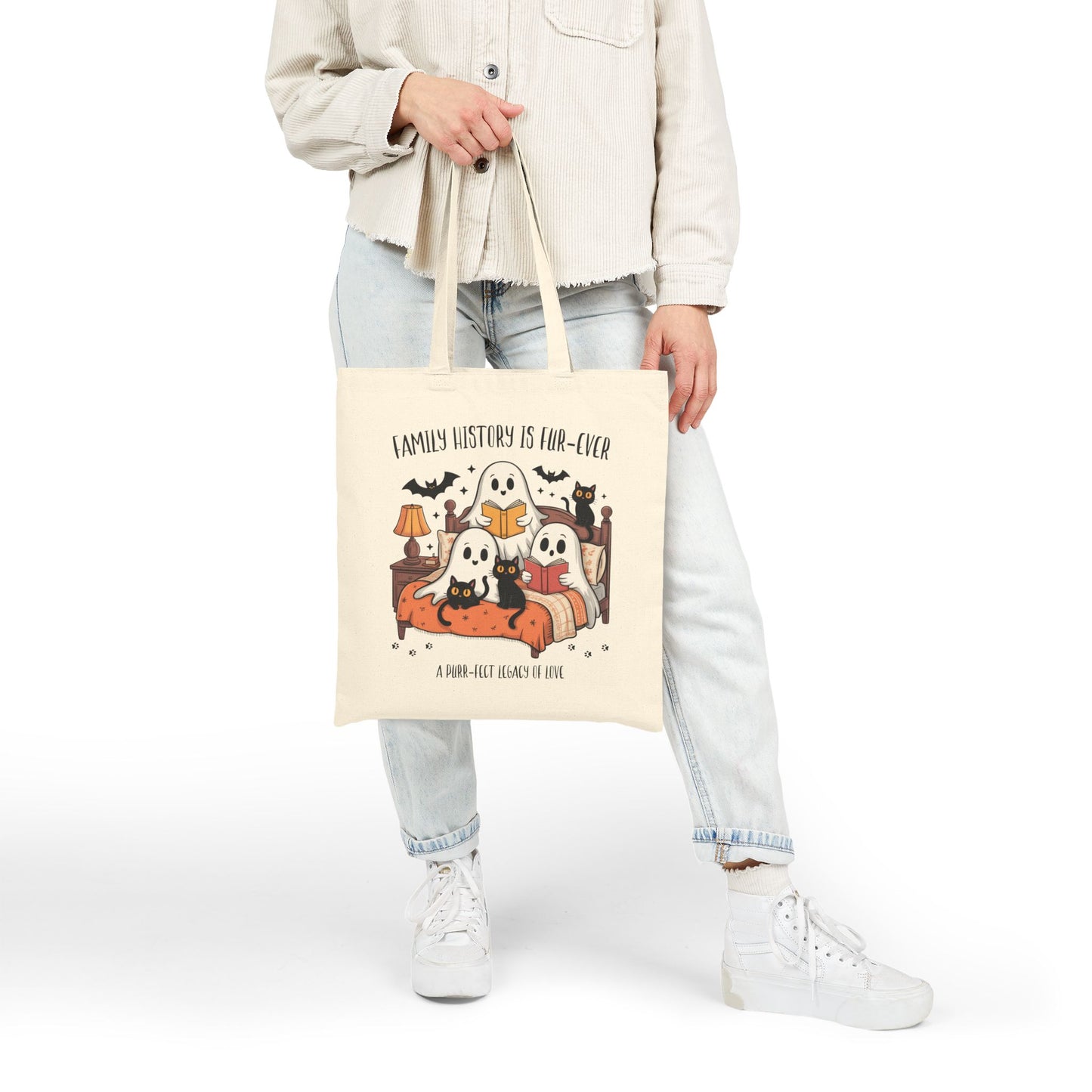 Family History Is Fur-ever Halloween Tote Bag