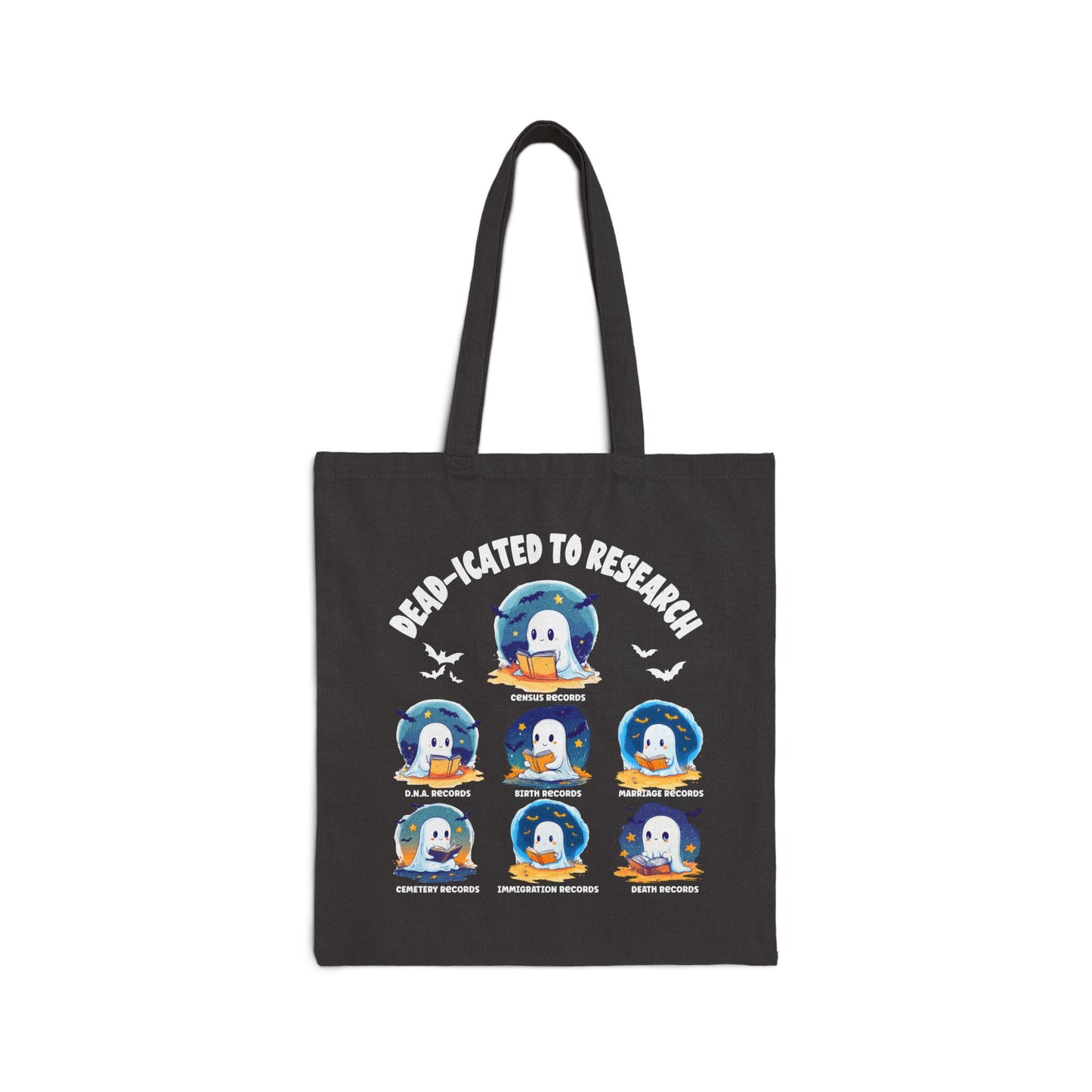 Dedicated to Research Ghost Tote Bag