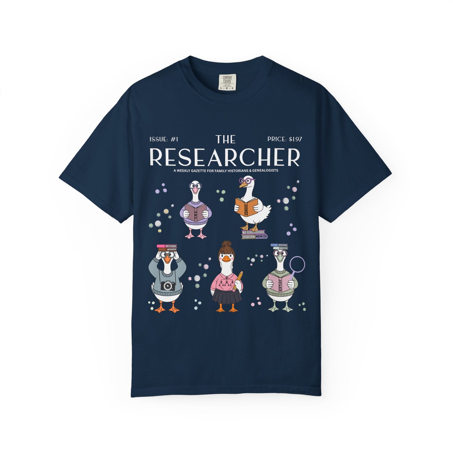 The DNA Researcher Goose Genealogy Shirt