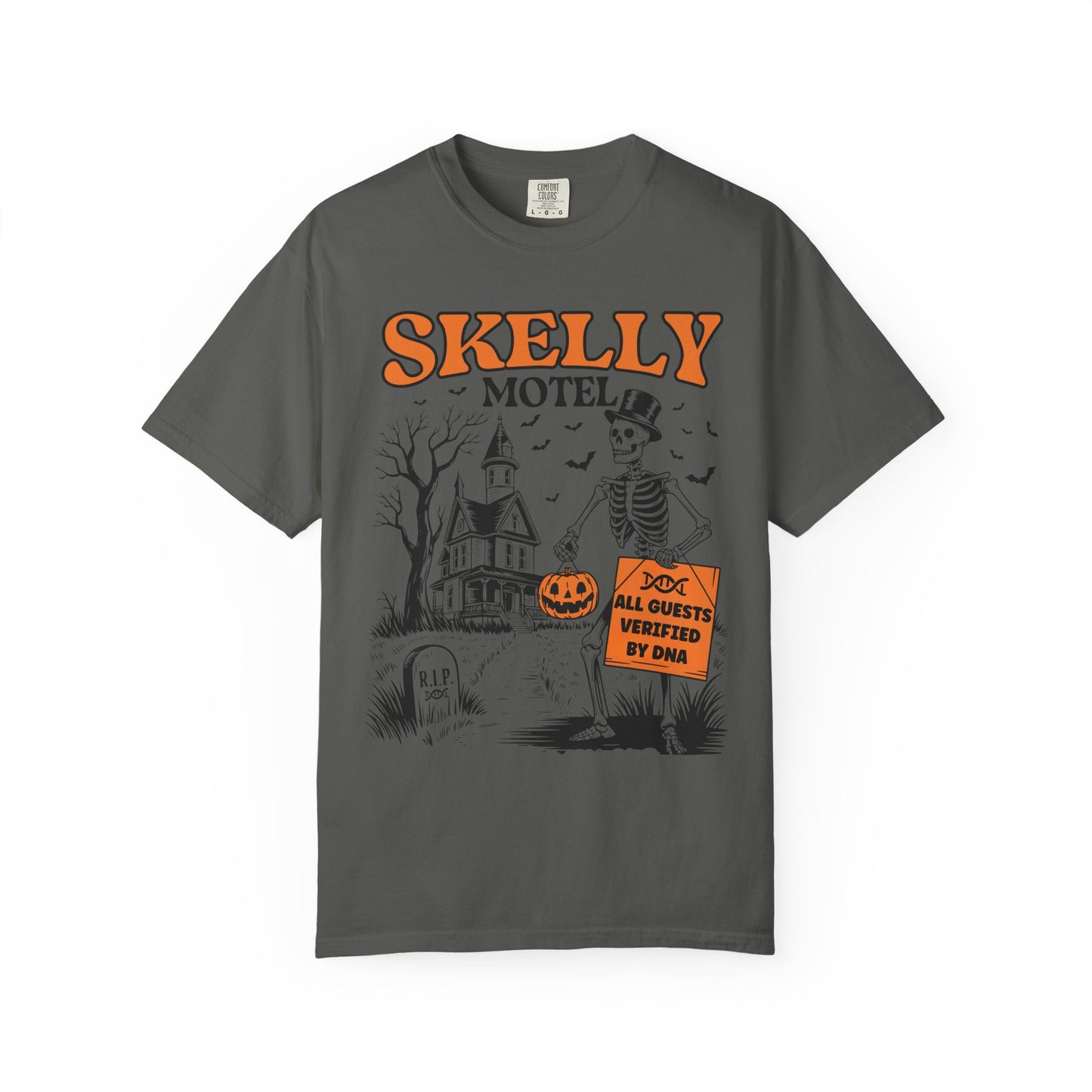 Funny Skeleton Motel DNA T-Shirt