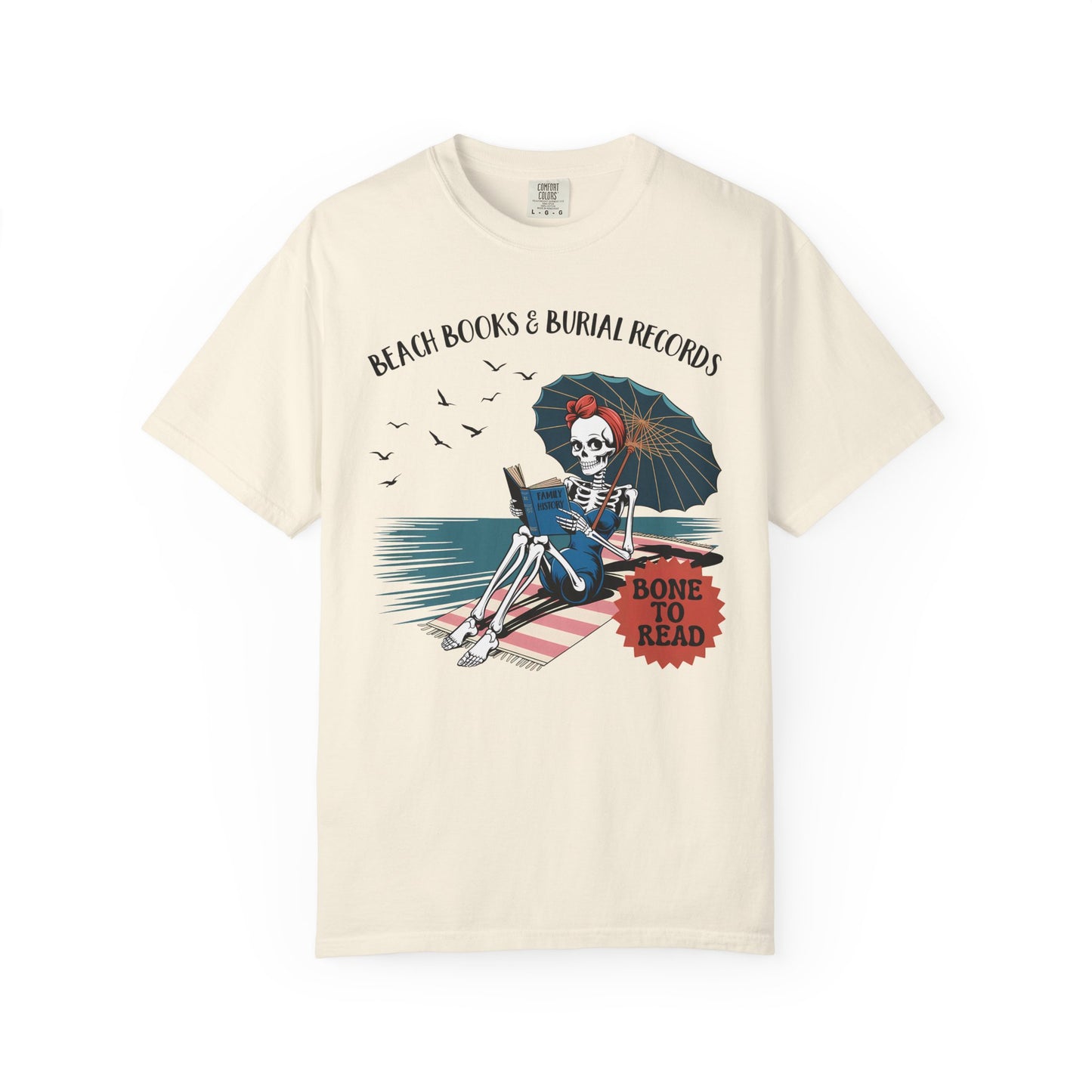 Beach Books & Burial Records T-Shirt