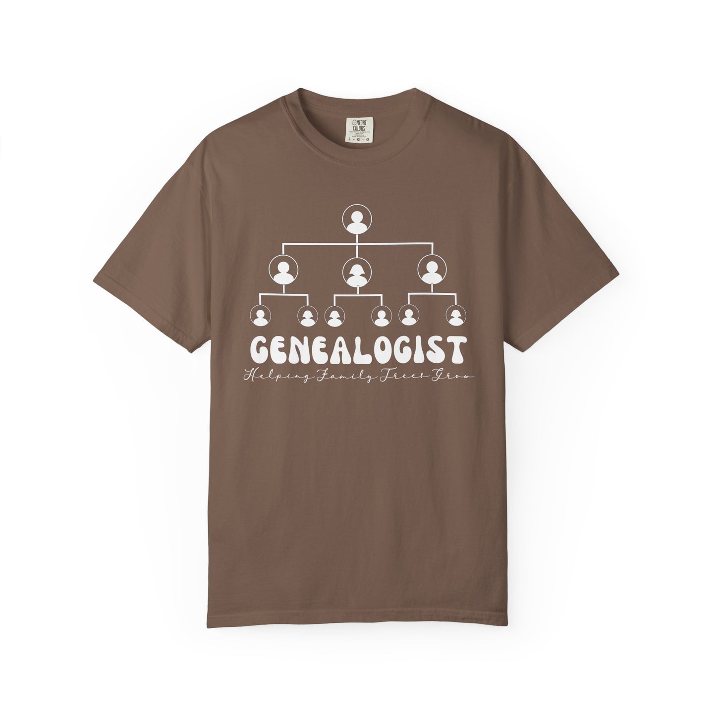 Genealogist Helping Family Trees Grow T-Shirt