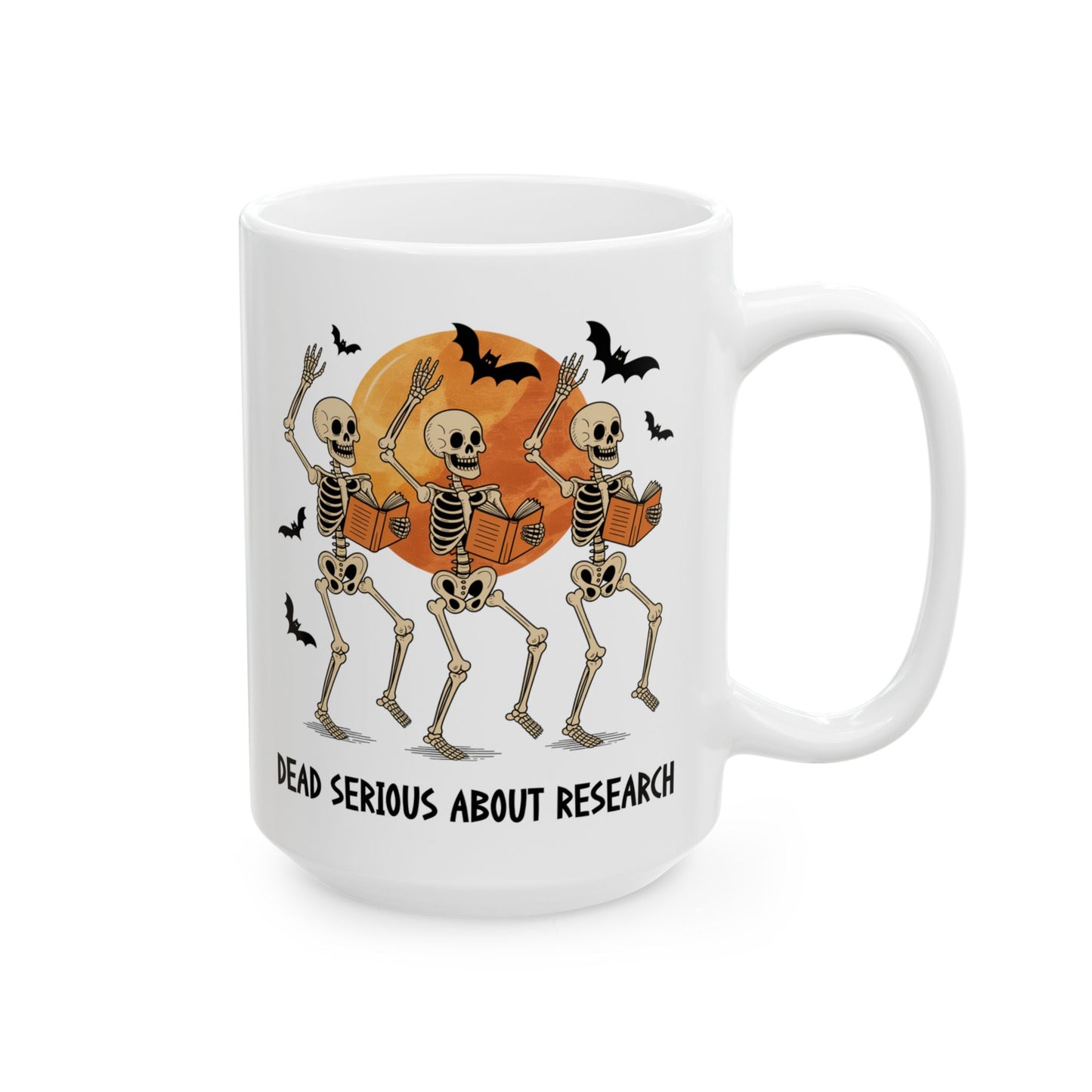 Dead Serious About Research Mug