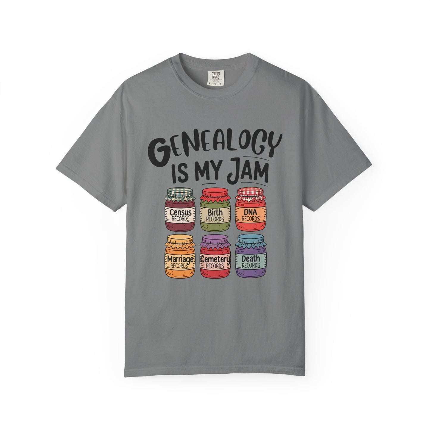 Genealogy is My Jam Family History Tee