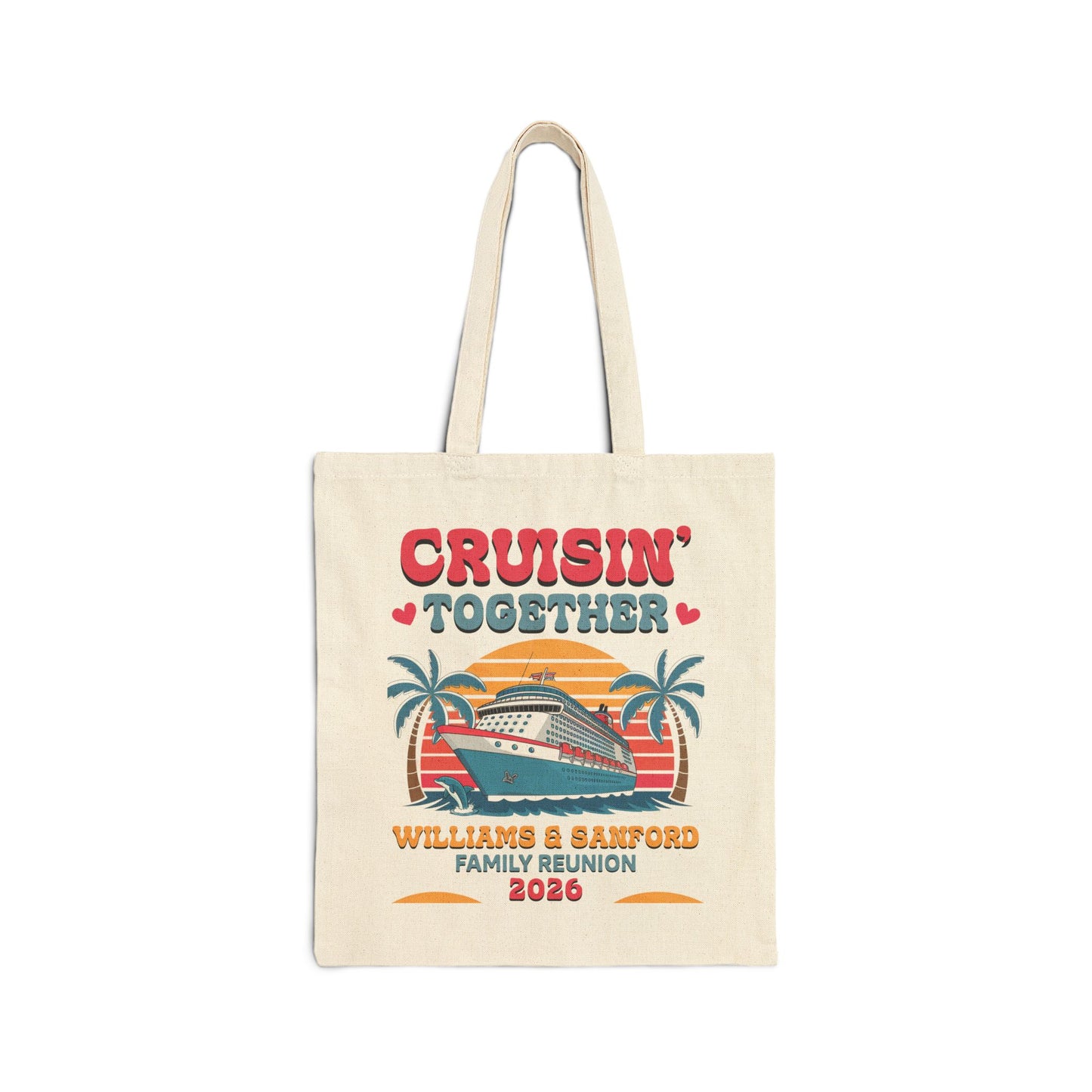 Cruisin Together Family Reunion Tote Bag