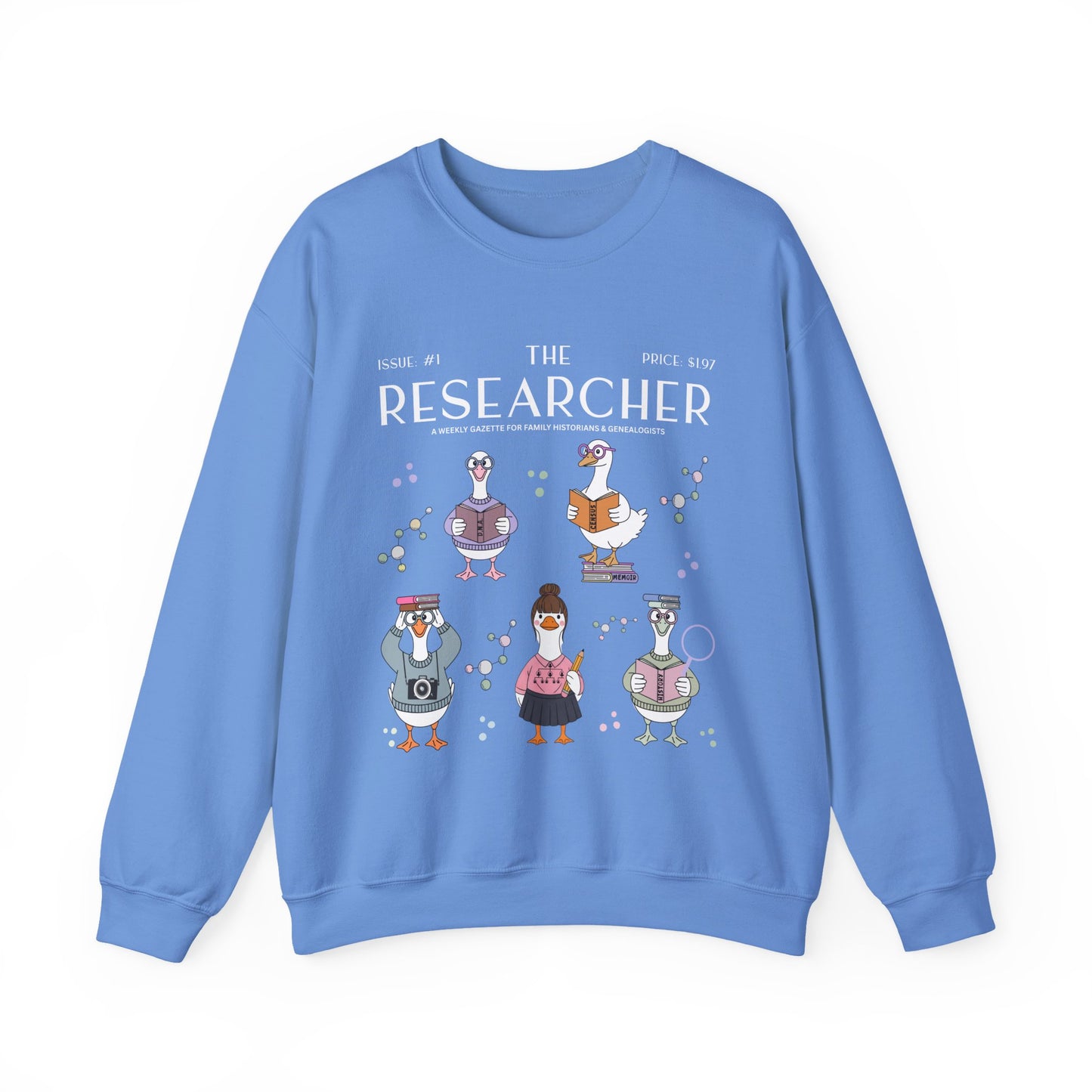 Researcher Goose Genealogy Sweatshirt