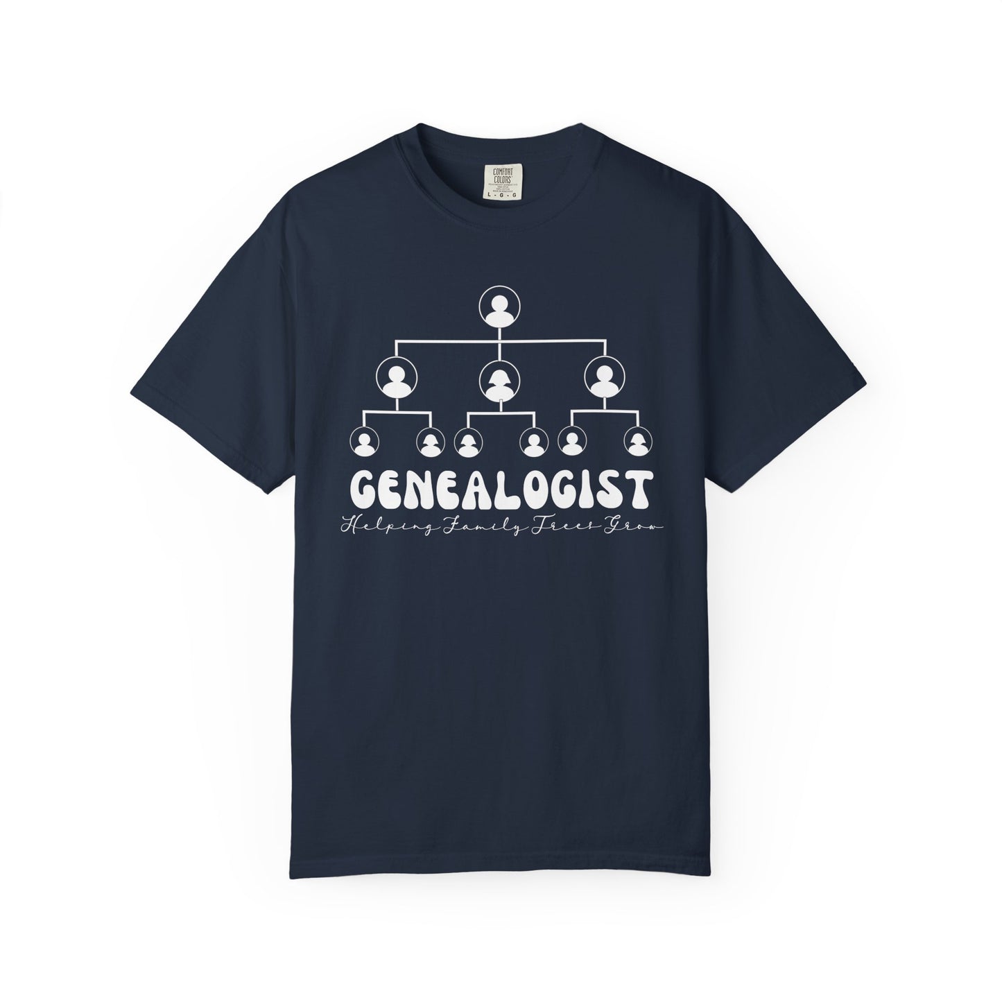 Genealogist Helping Family Trees Grow T-Shirt