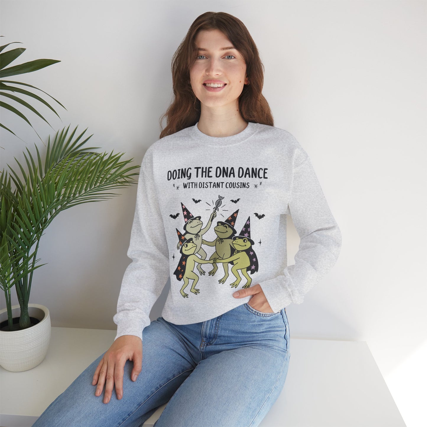Doing the DNA Dance with Distant Cousins Sweatshirt