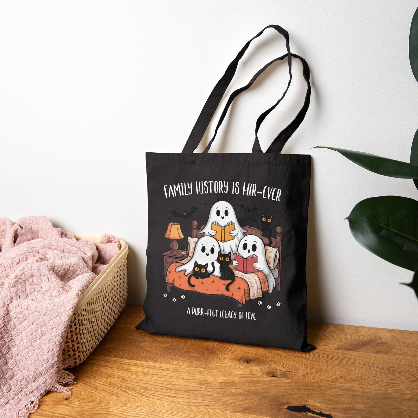 Family History Is Fur-ever Halloween Tote Bag