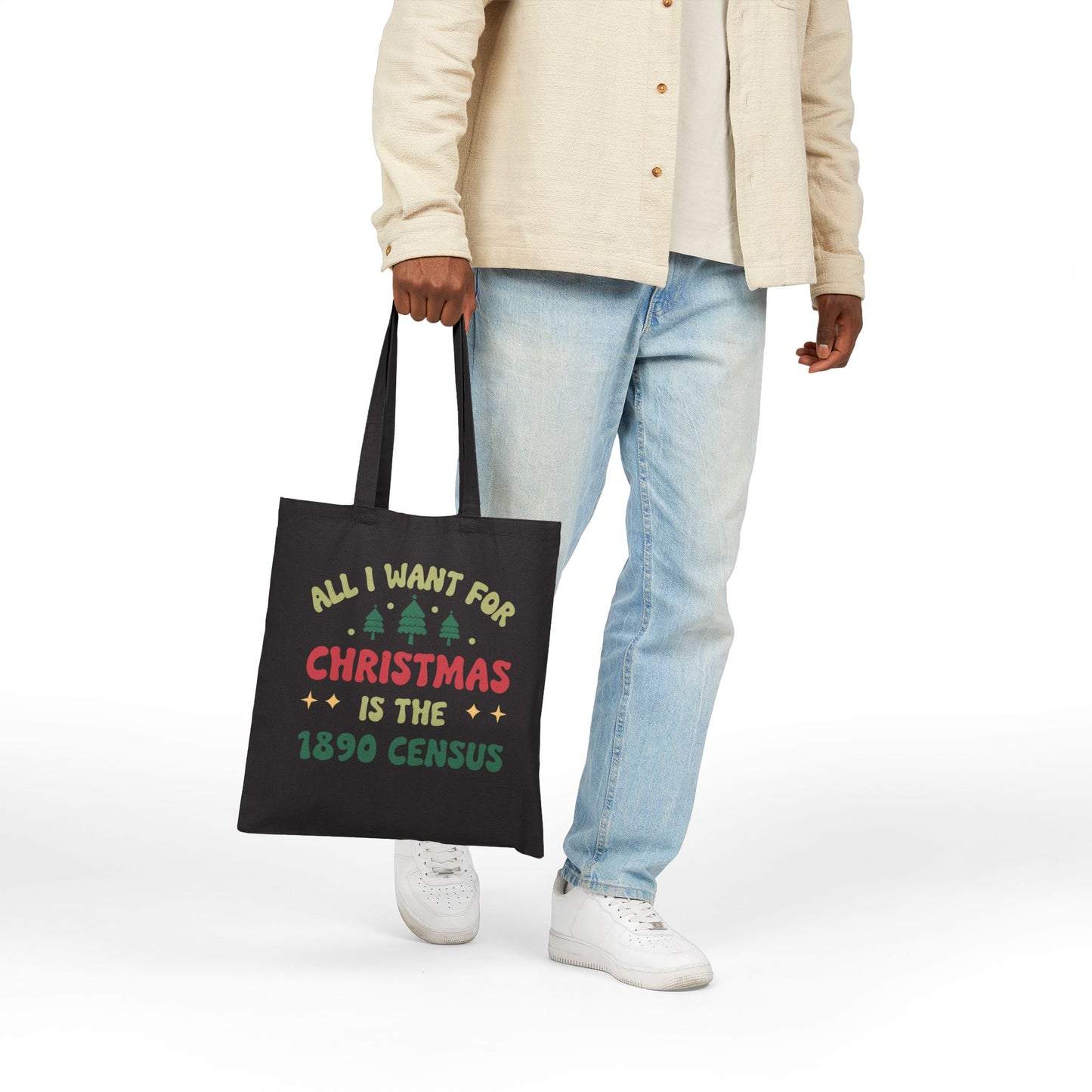 Christmas 1890 Census Tote Bag