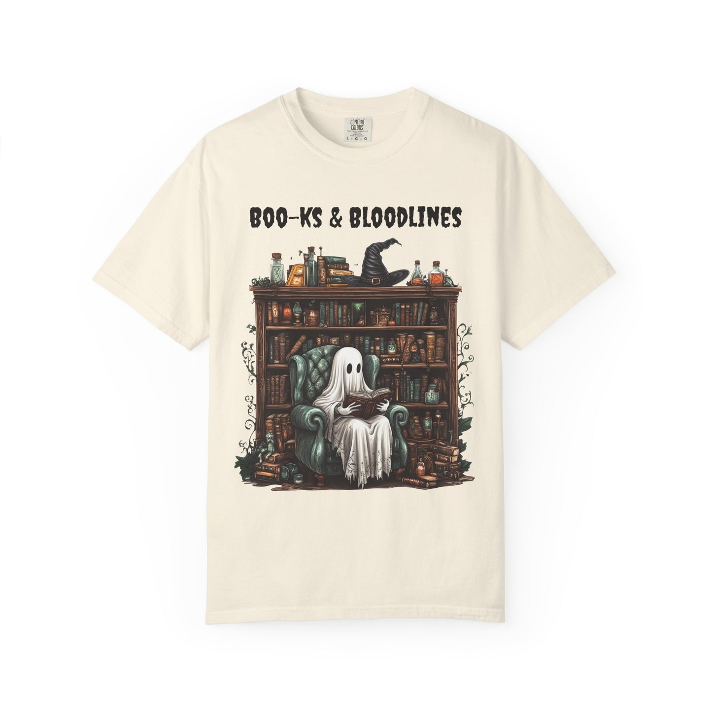 BOO-KS and Bloodlines Funny Genealogy T-Shirt