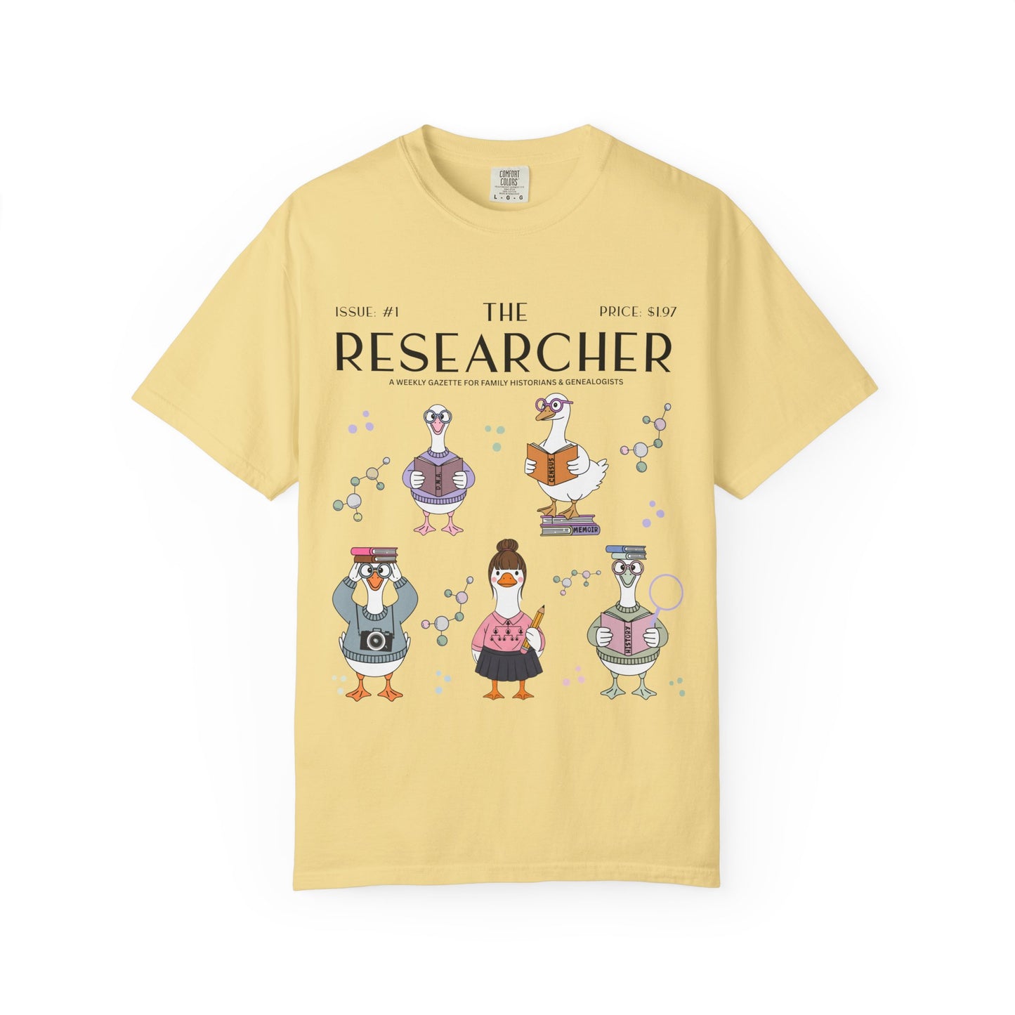 The DNA Researcher Goose Genealogy Shirt