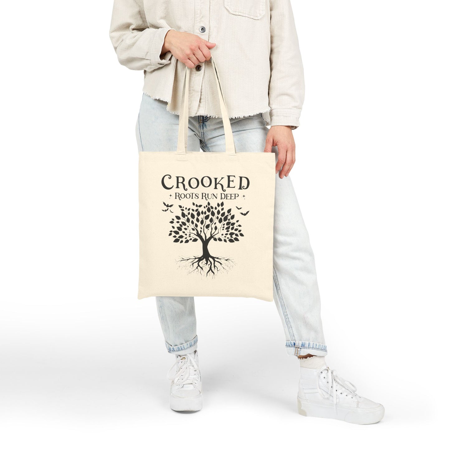 Crooked Roots Run Deep Tote Bag
