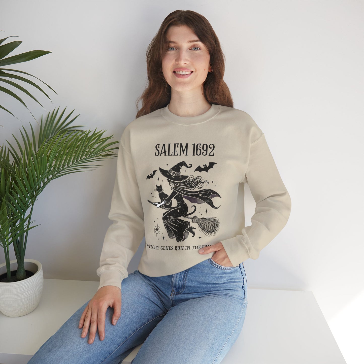 Salem 1692 Witchy Genes Run in Family Sweatshirt
