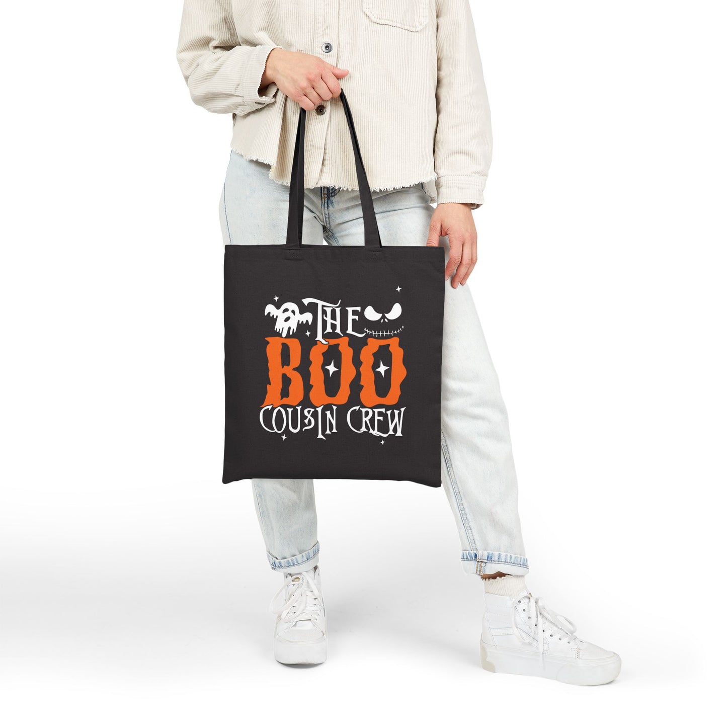 BOO Cousin Crew Halloween Tote Bag