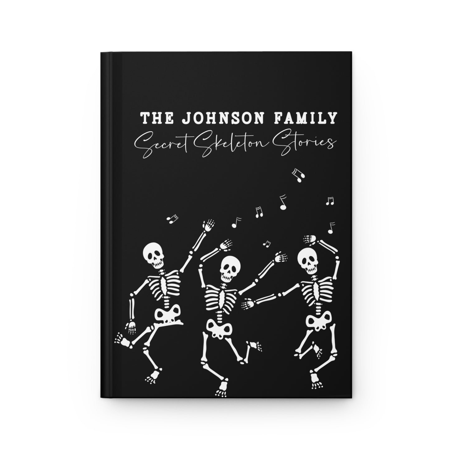 Dancing Skeletons Hardcover Journal