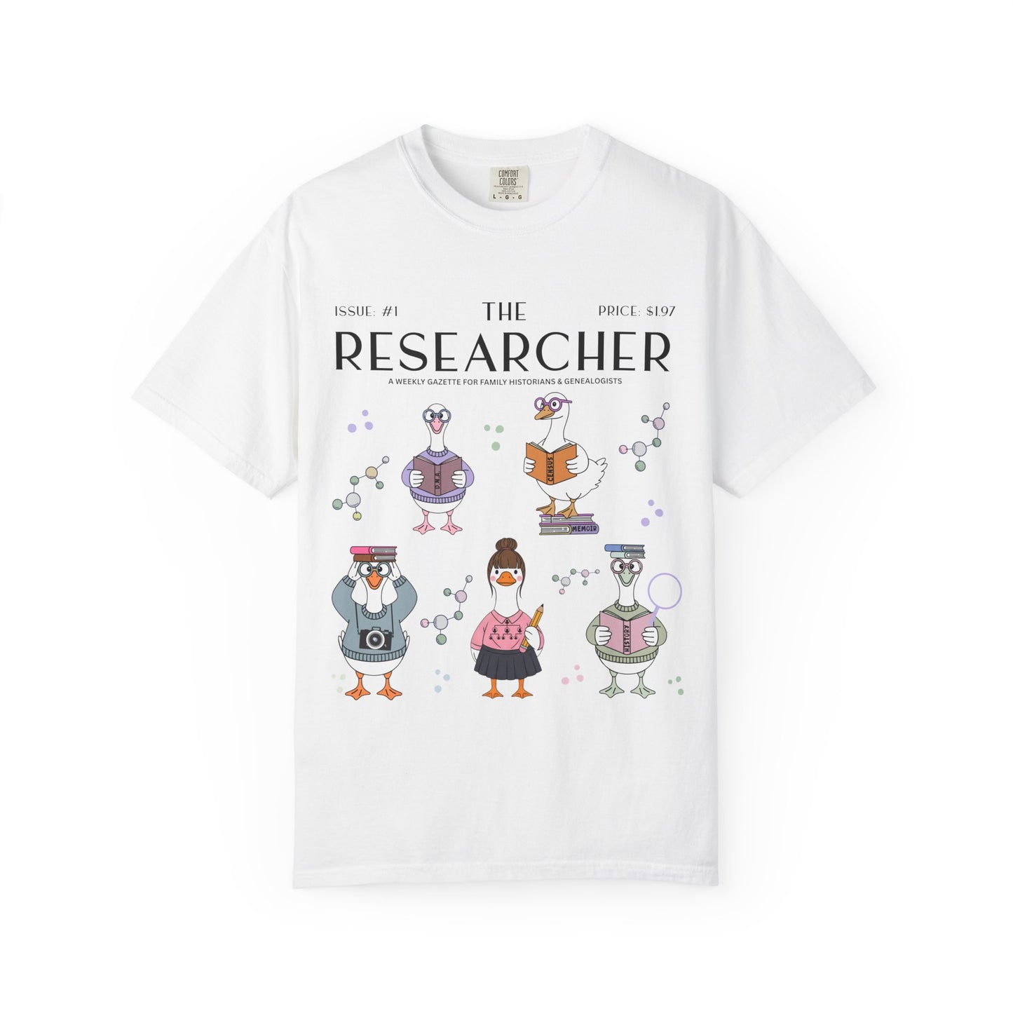 The DNA Researcher Goose Genealogy Shirt