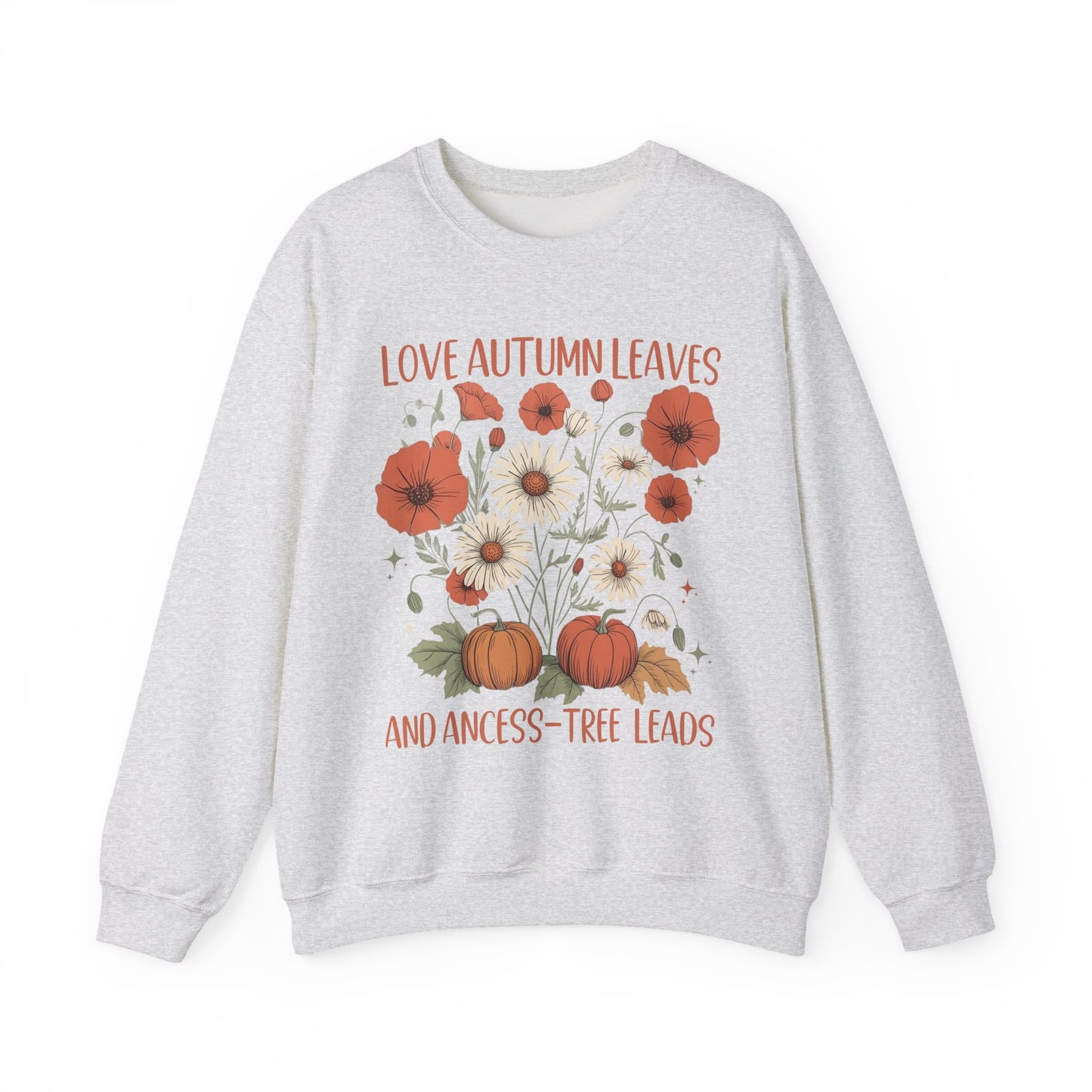 Love Autumn Leaves and Ancess-Tree Leads Sweatshirt
