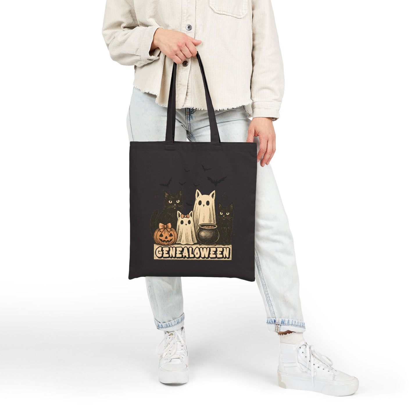 Trick or Treat Genealogy Halloween Tote Bag