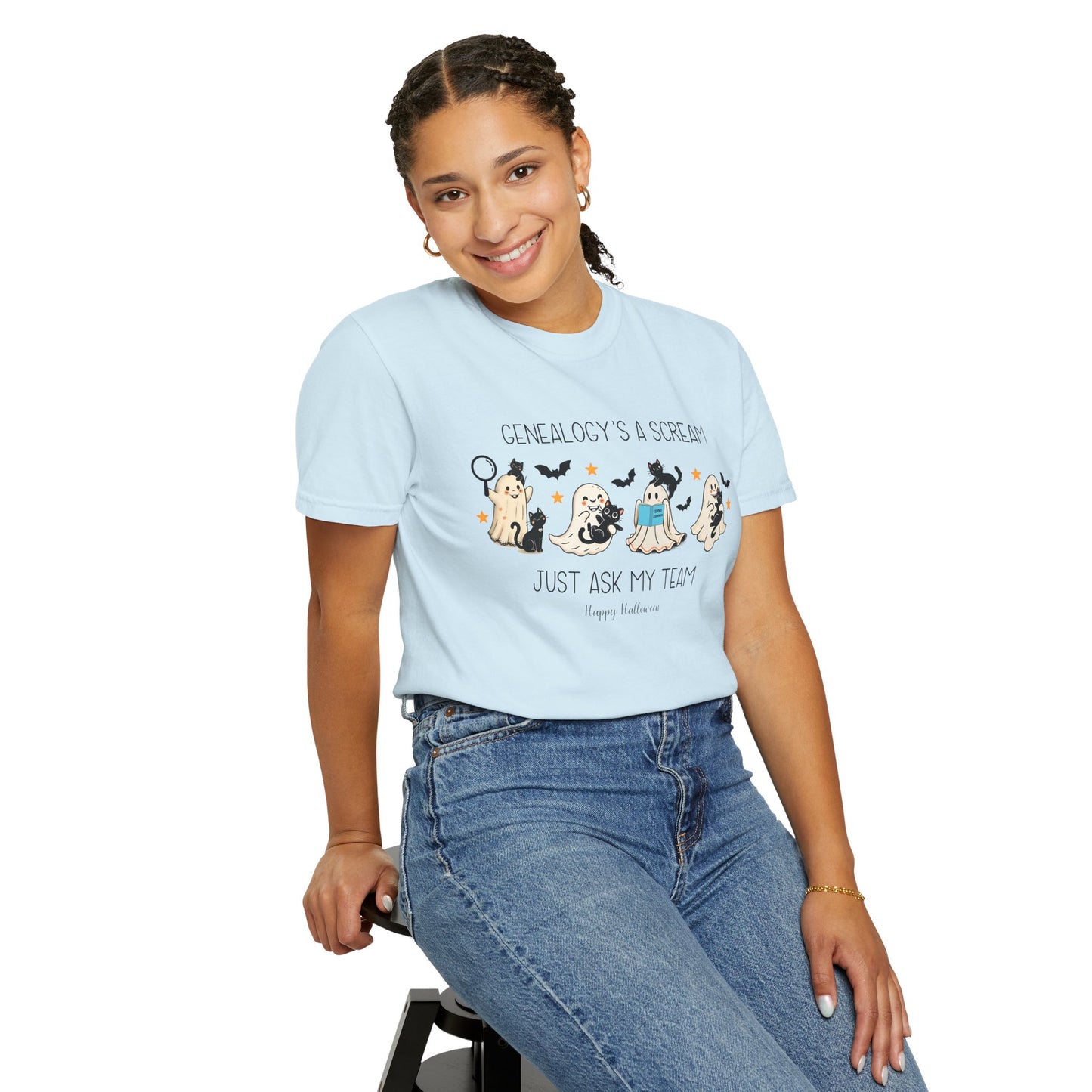 Genealogy is a Scream Halloween Shirt
