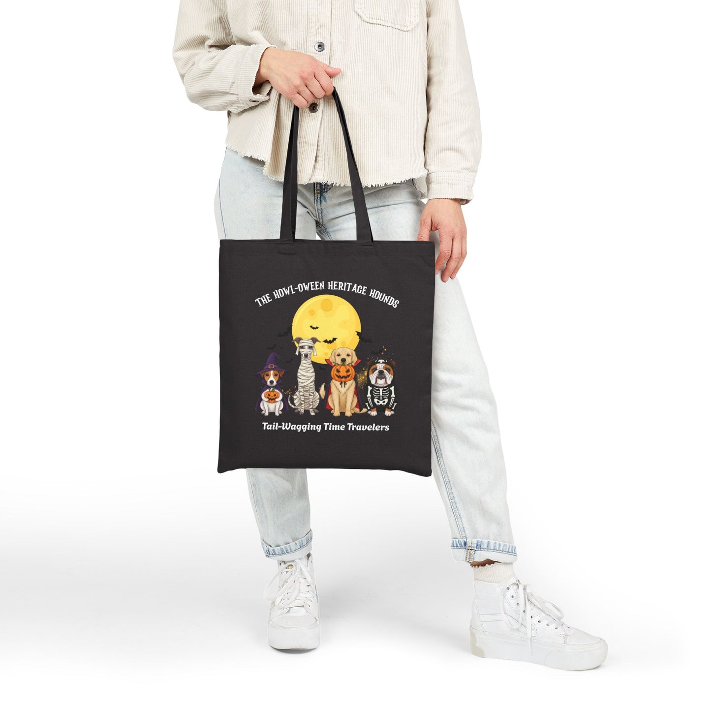 Howl-Oween Heritage Hounds Tote Bag