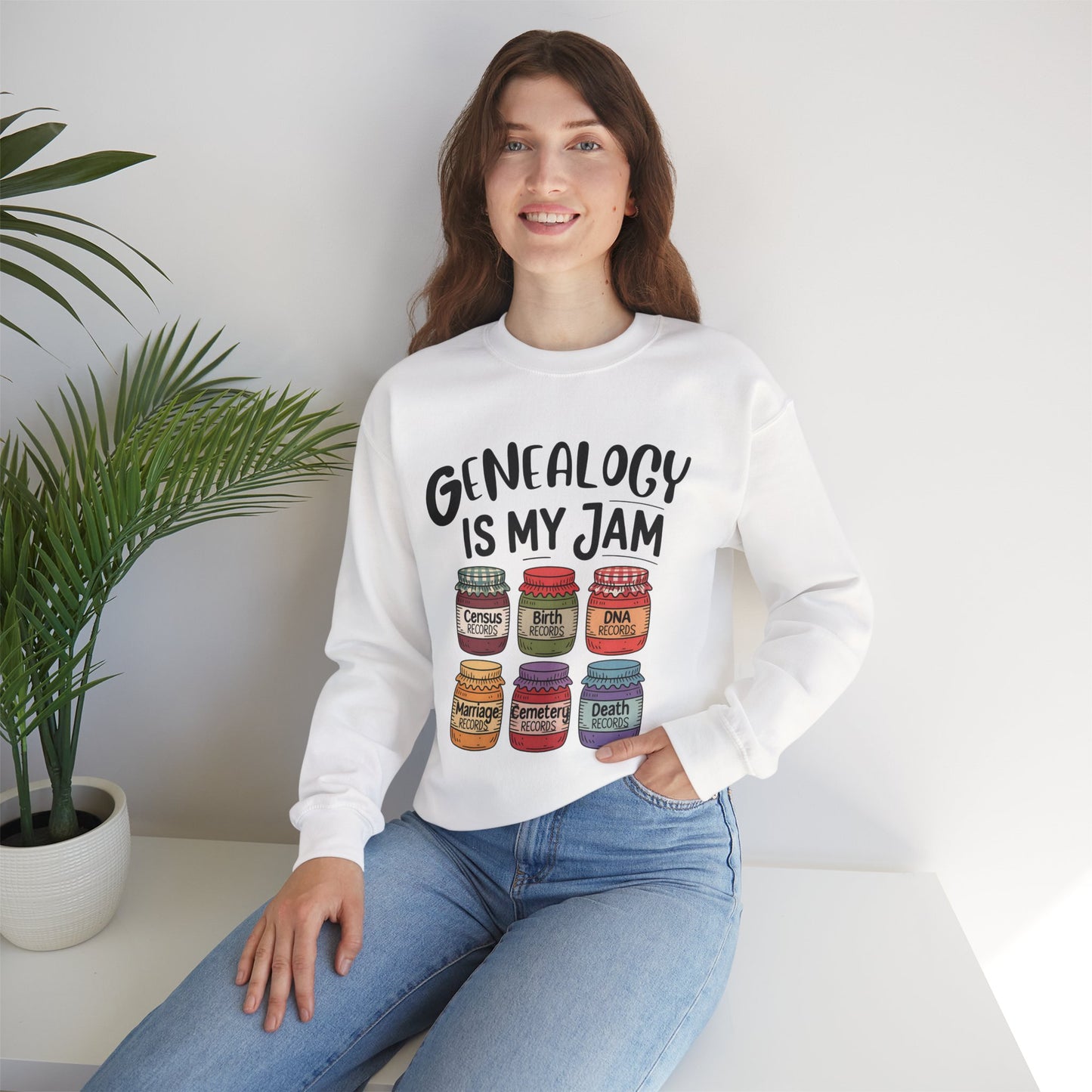 Genealogy is my Jam Sweatshirt