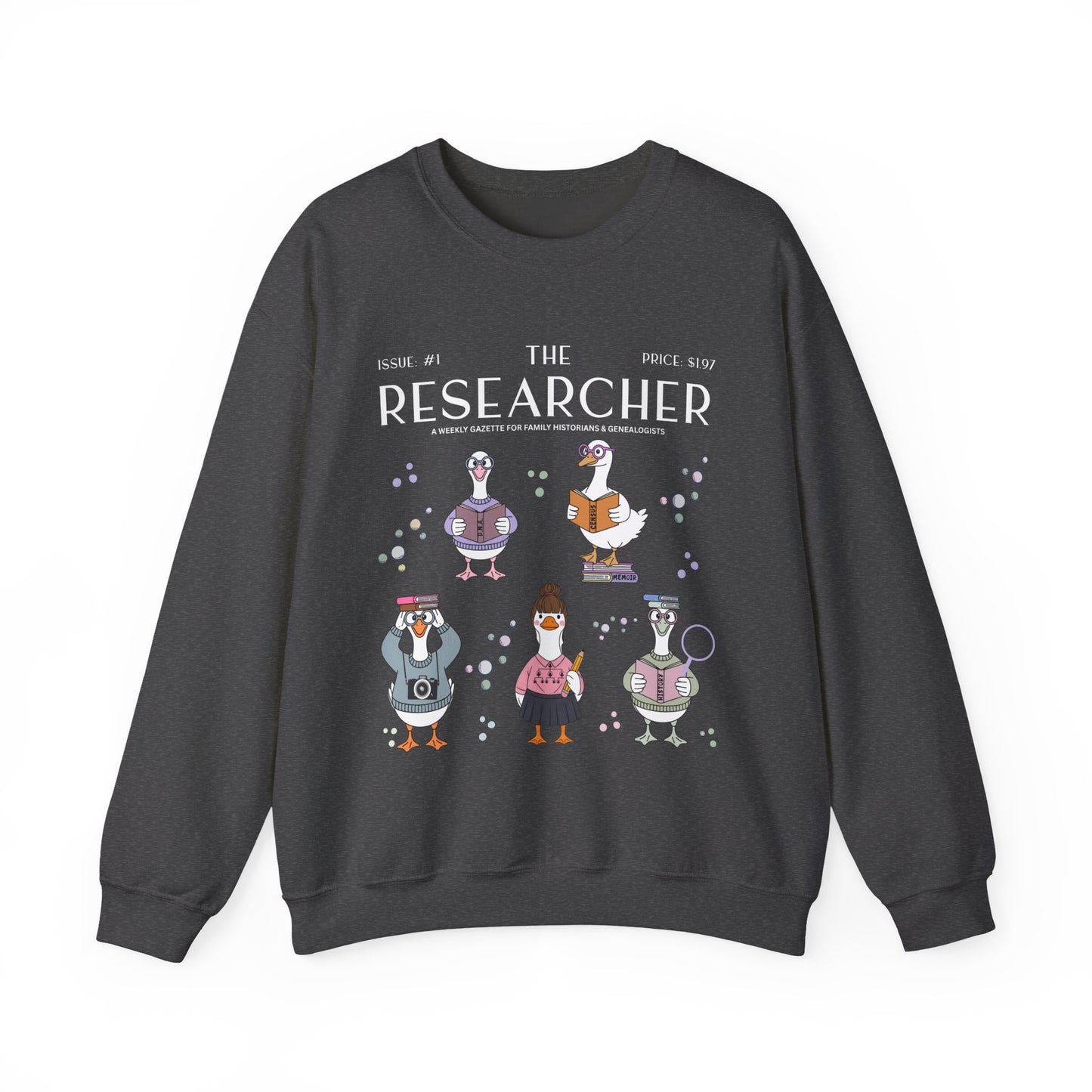 Researcher Goose Genealogy Sweatshirt