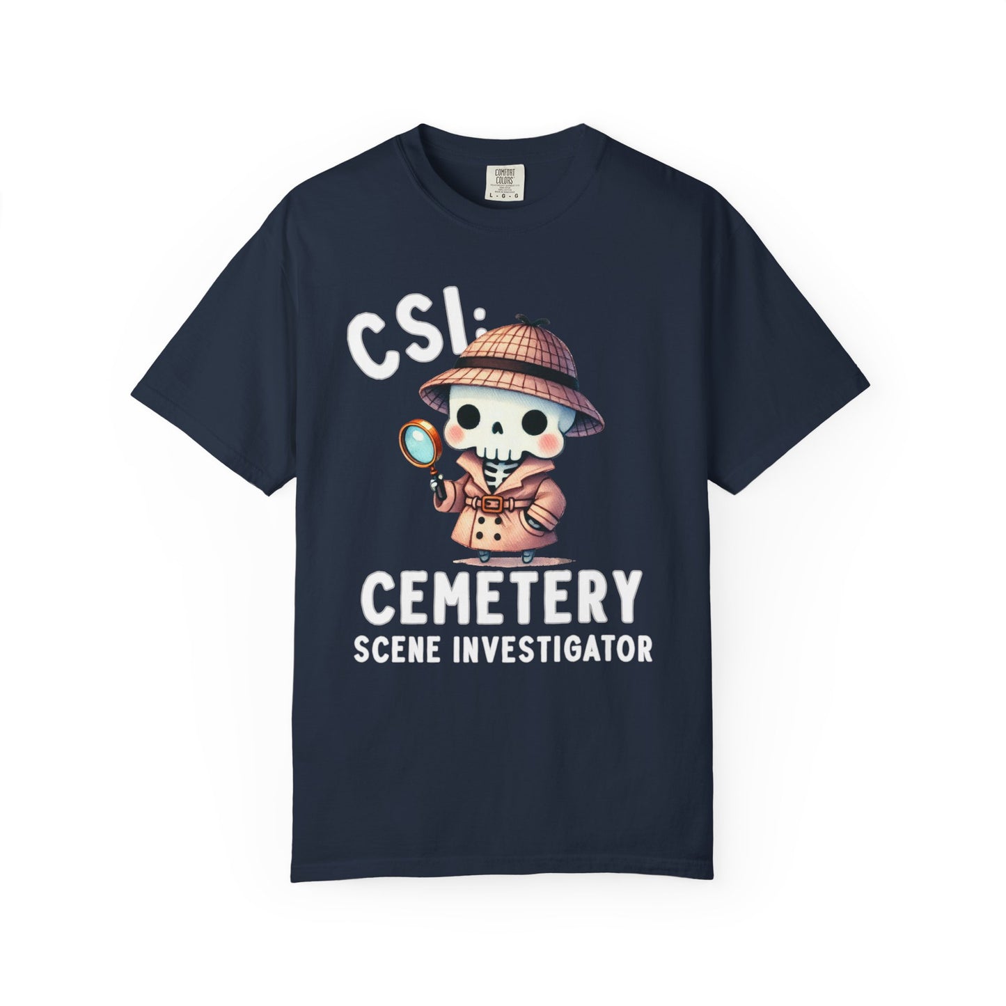 CSI: Cemetery Scene Investigator Halloween Shirt