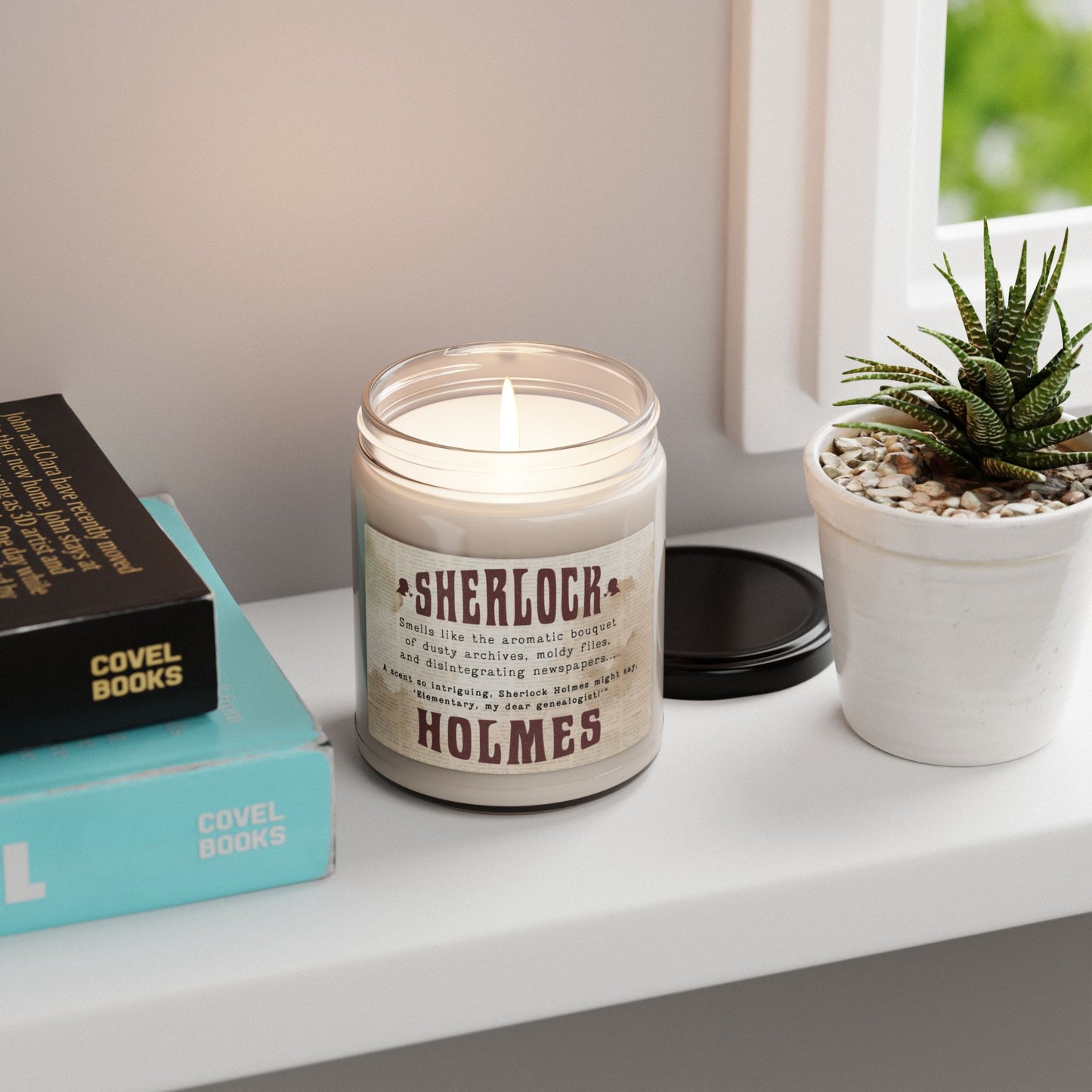 Sherlock Holmes Scented Candle for Family Reunion Favor